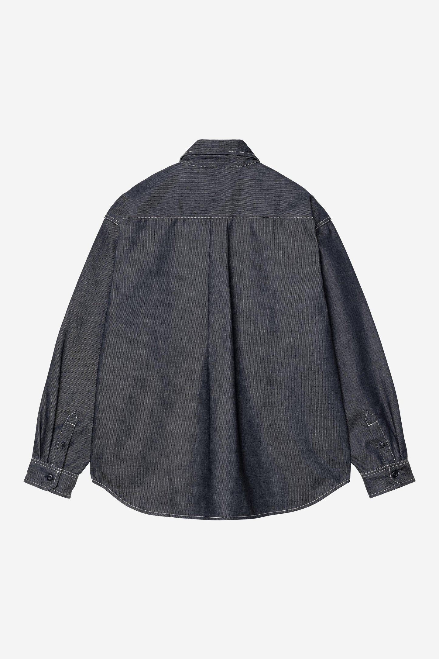 Tigan Shirt Jacket Blue (Rigid)