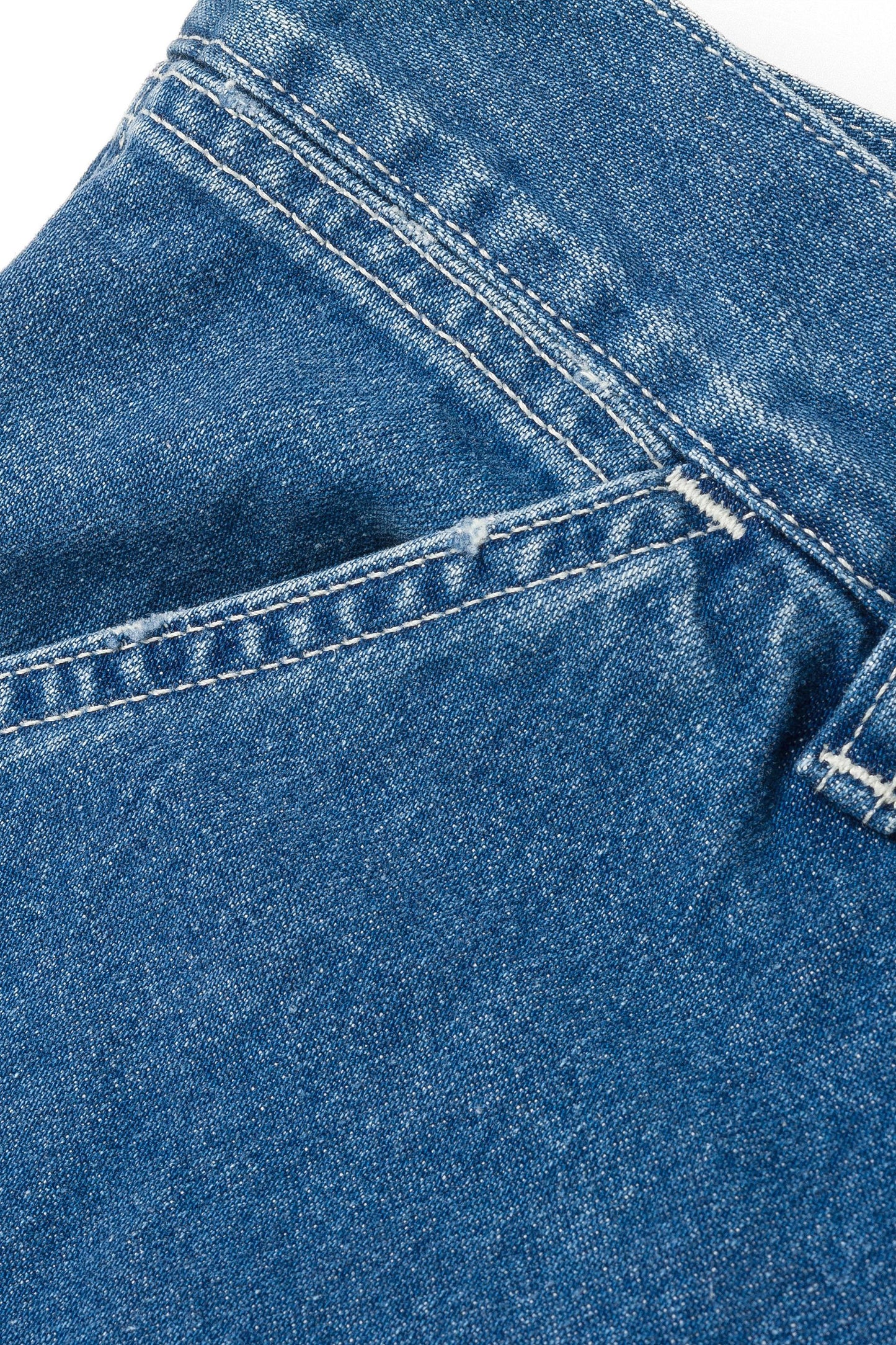 Simple Pant - Denim Blue (Stone Washed)