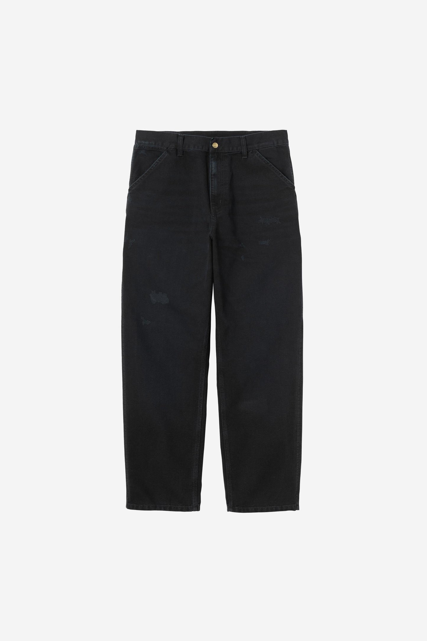 Single Knee Pant Black (Grind Wash)
