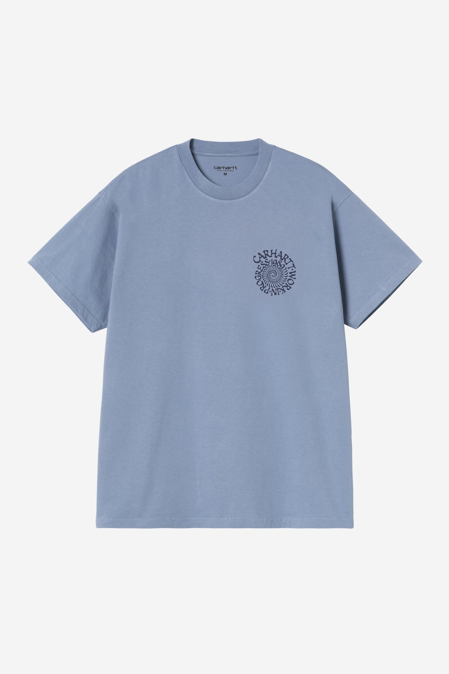 Spirals T-Shirt Gentle Blue