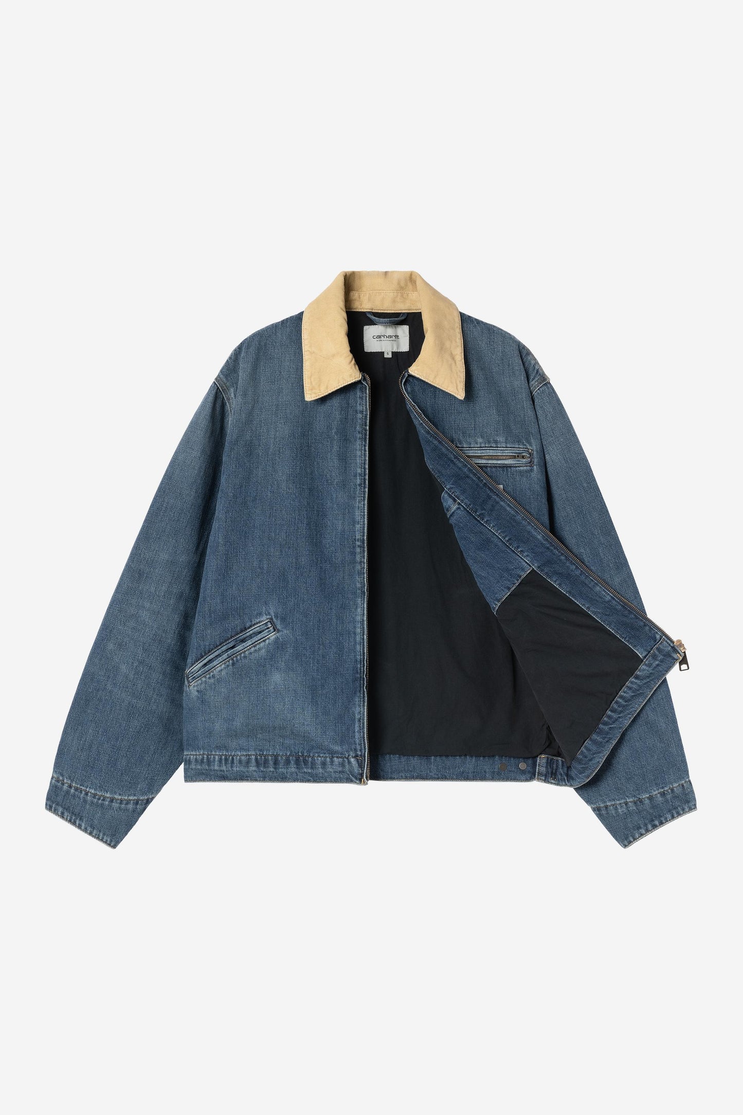 OG Detroit Jacket - Camano Denim (Spring) Blue / Dusty Hamilton Brown (Dark Used Wash)