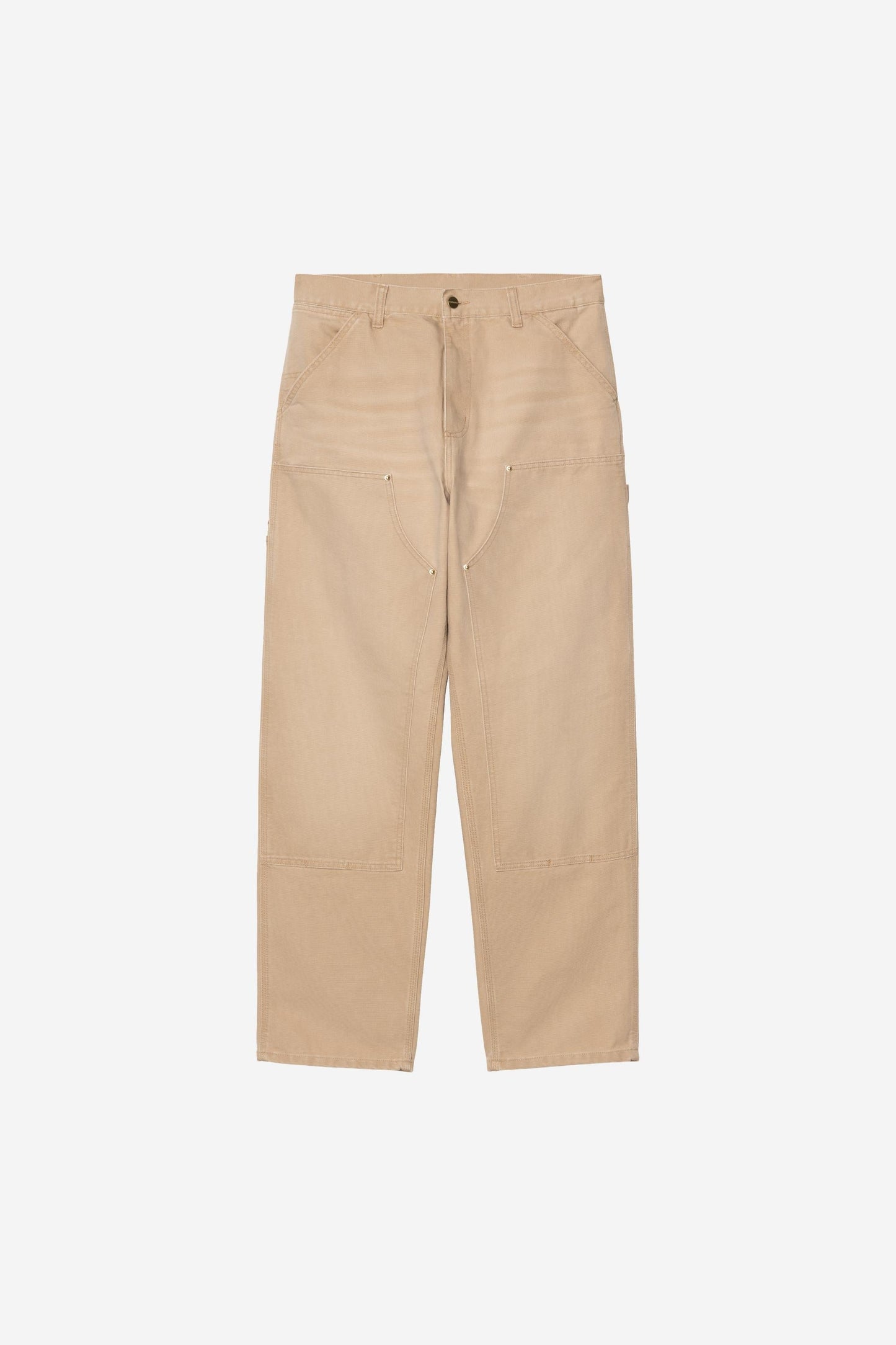 Double Knee Pant Dusty Hamilton Brown (Stone Canvas)