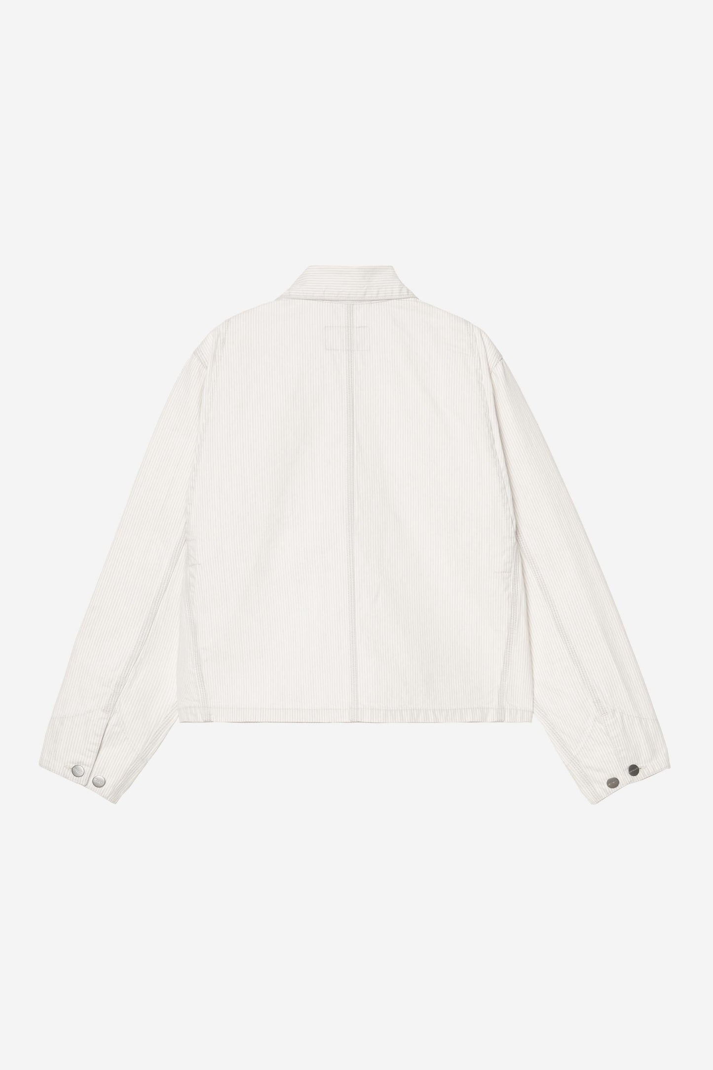 Mercer Stripe Chore Coat Graphite / Wax (Bleached)
