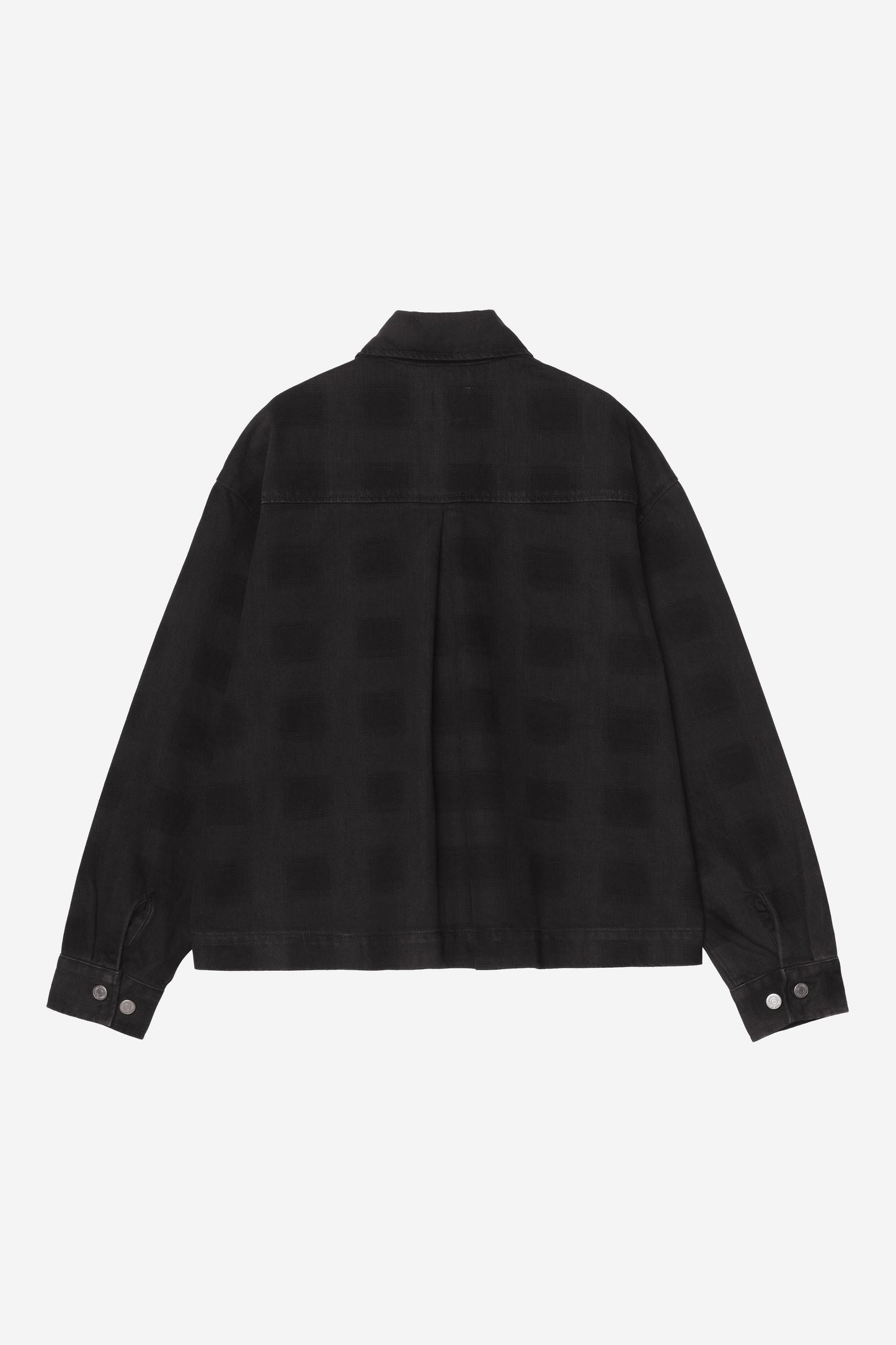 Everson Shirt Jacket Black (Stone Washed)