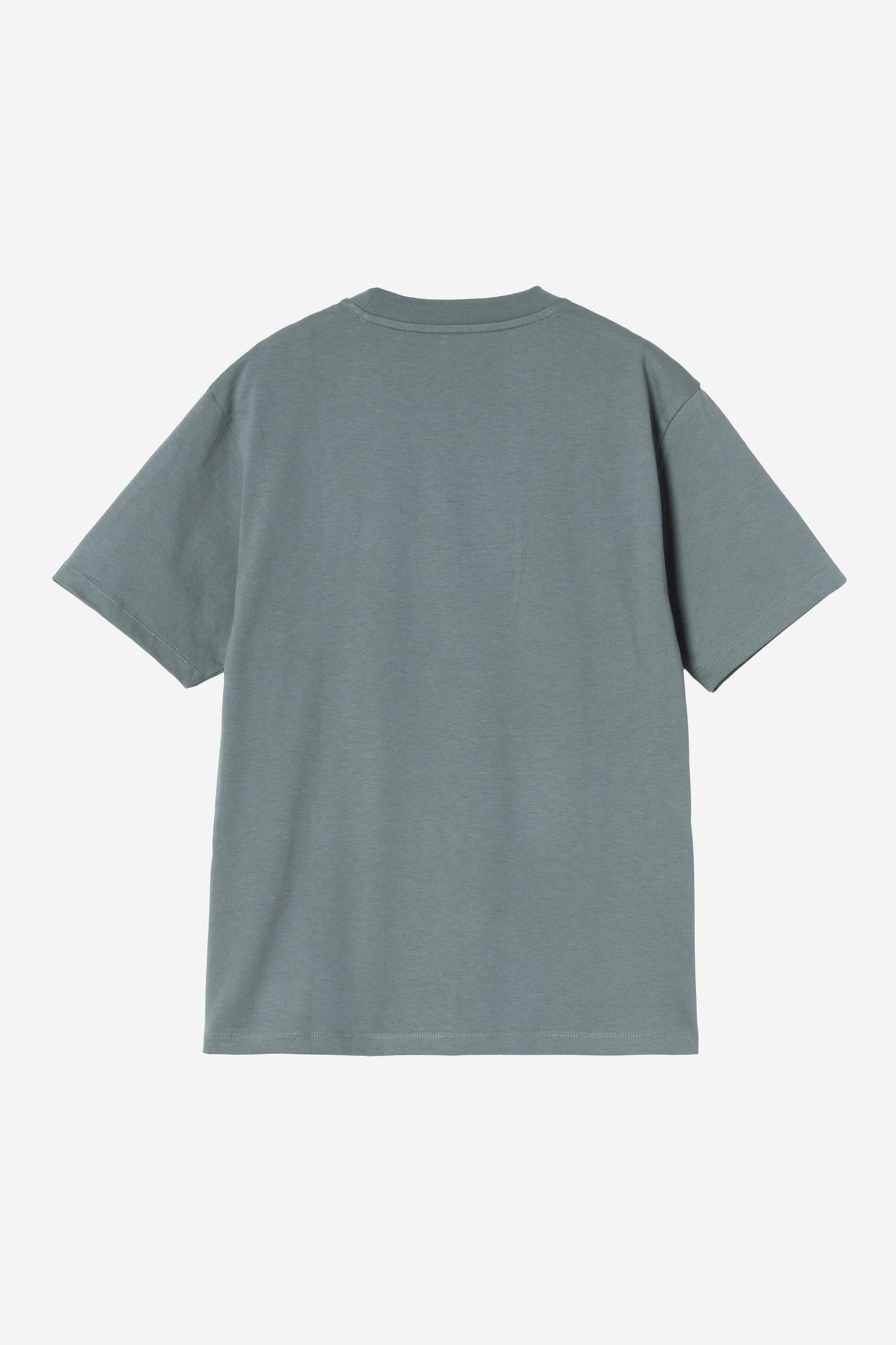 Pocket Heart T-Shirt Cozy Blue / Red