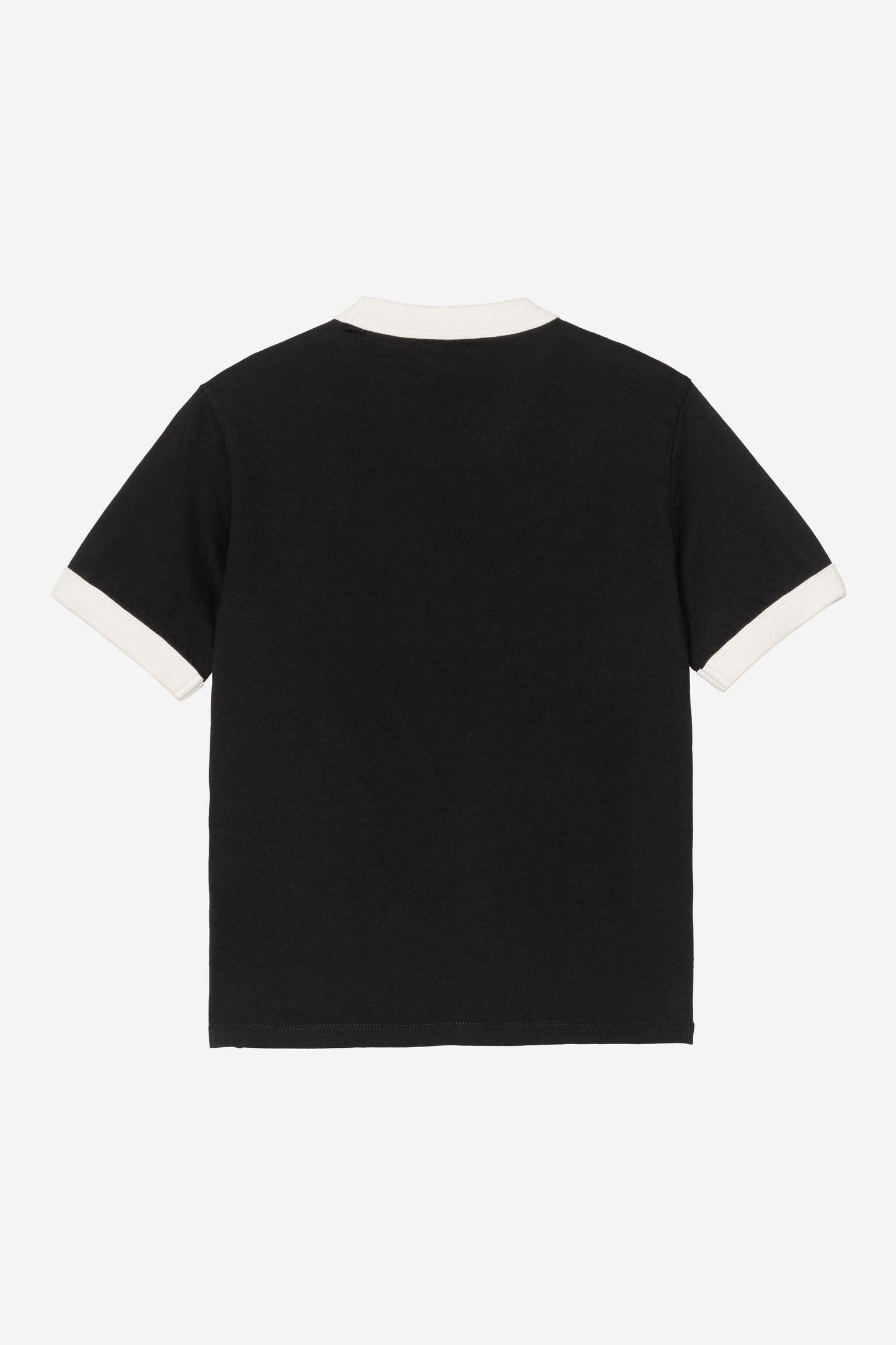 Reminiscing Ringer T-Shirt Black (Heavy Stone Wash)