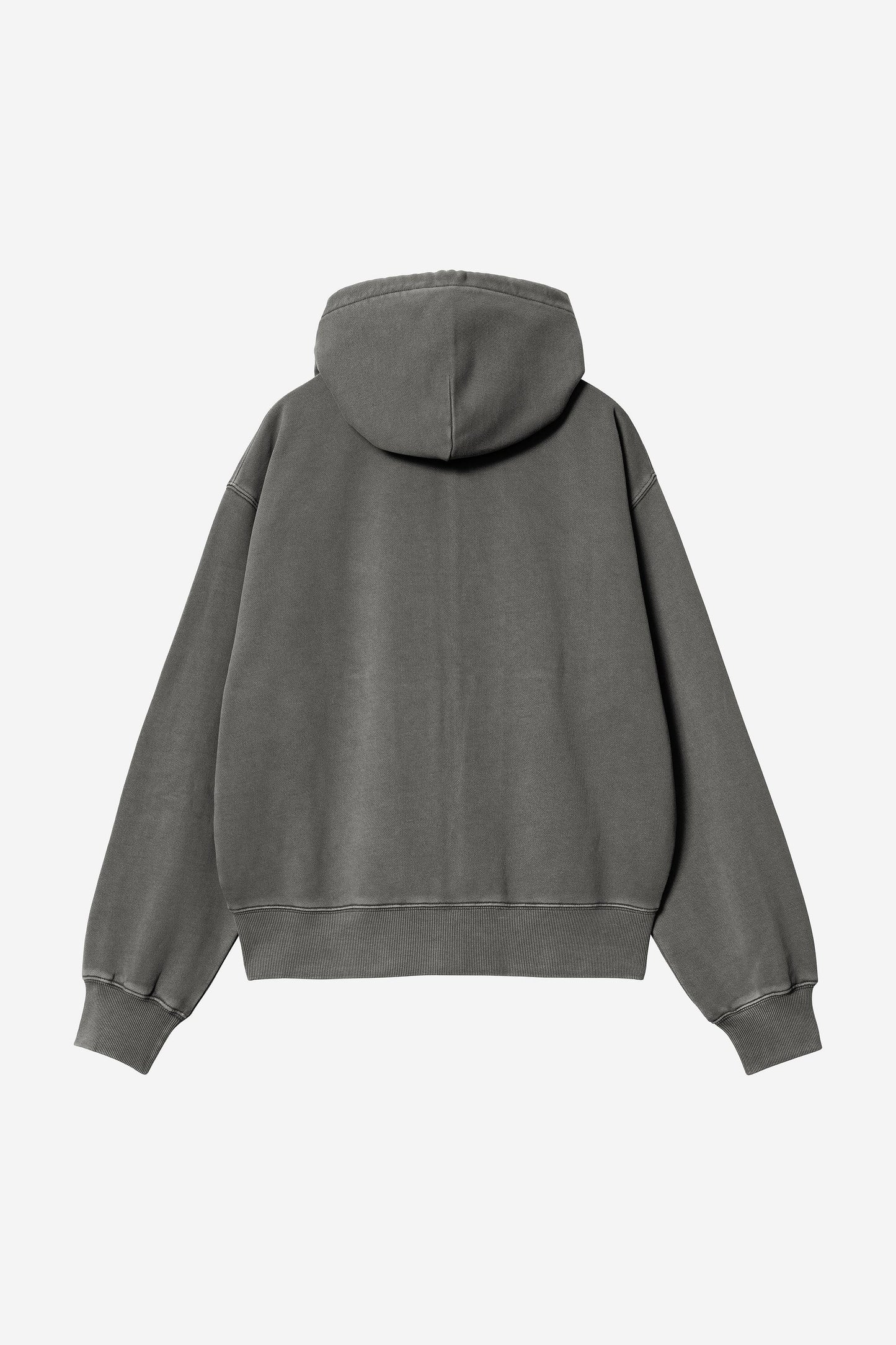 Hooded Nelson Jacket Black (Garment Dyed)