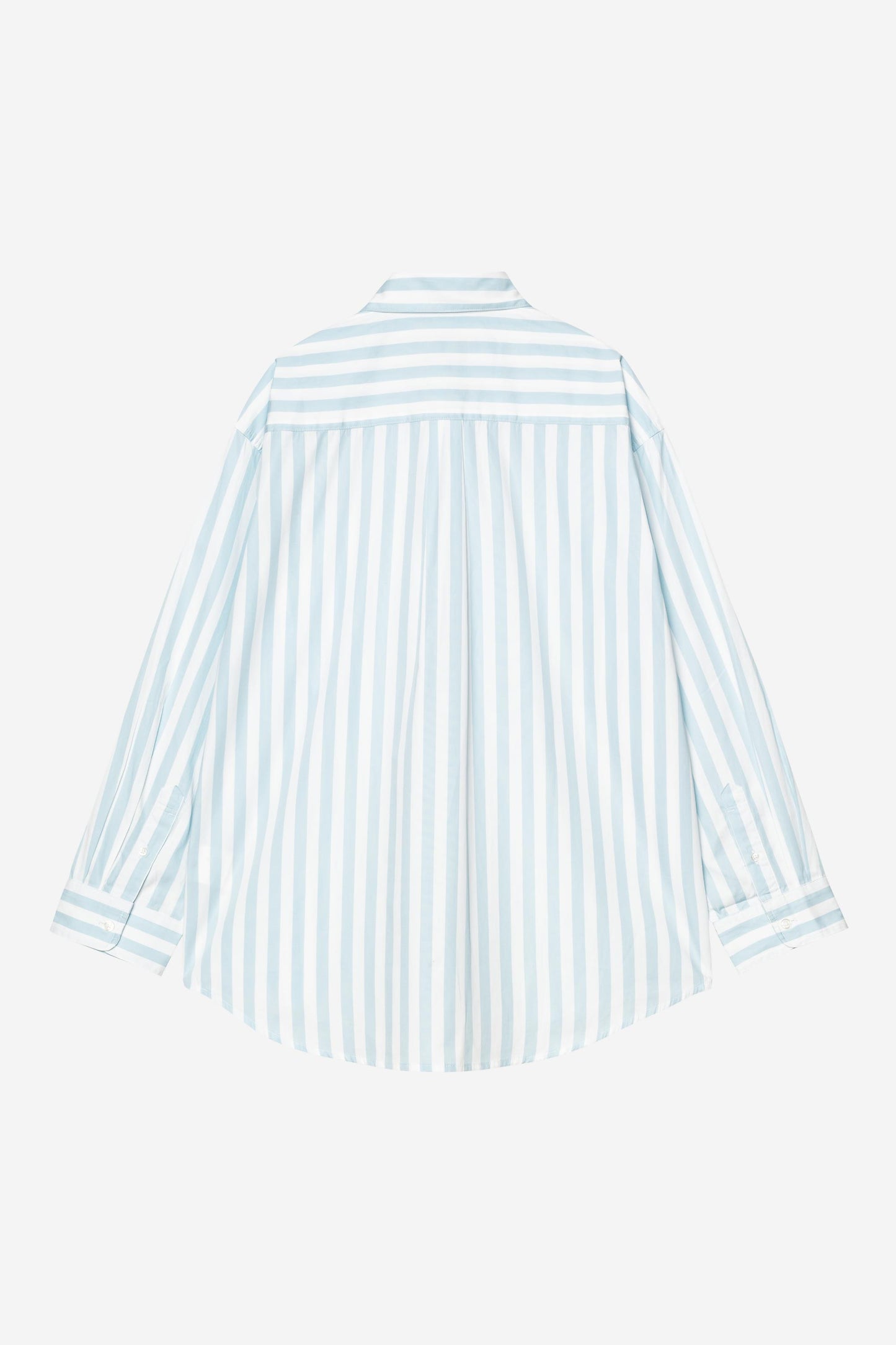 Royce Stripe Shirt Icaria / White