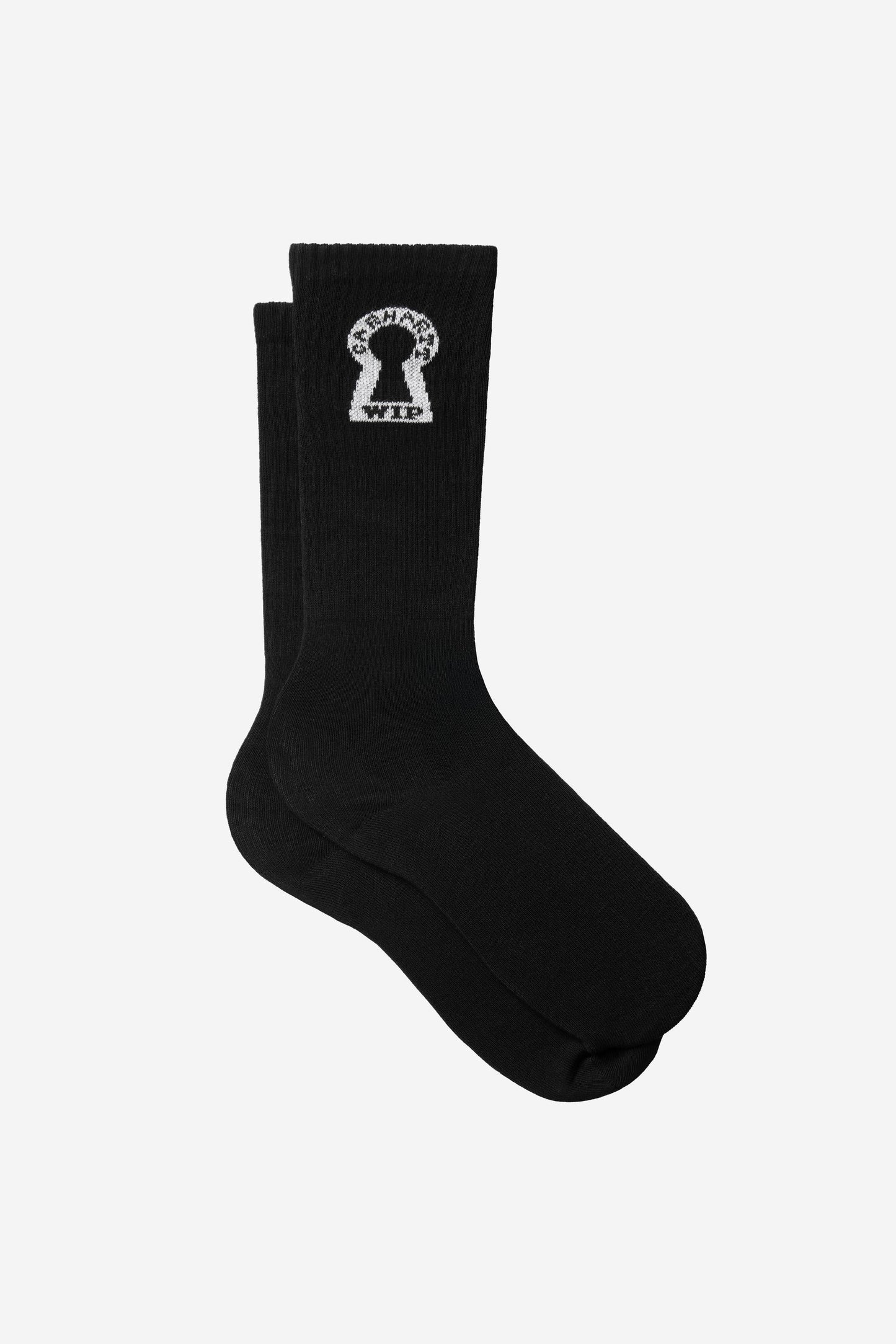 Locked Socks Black / White