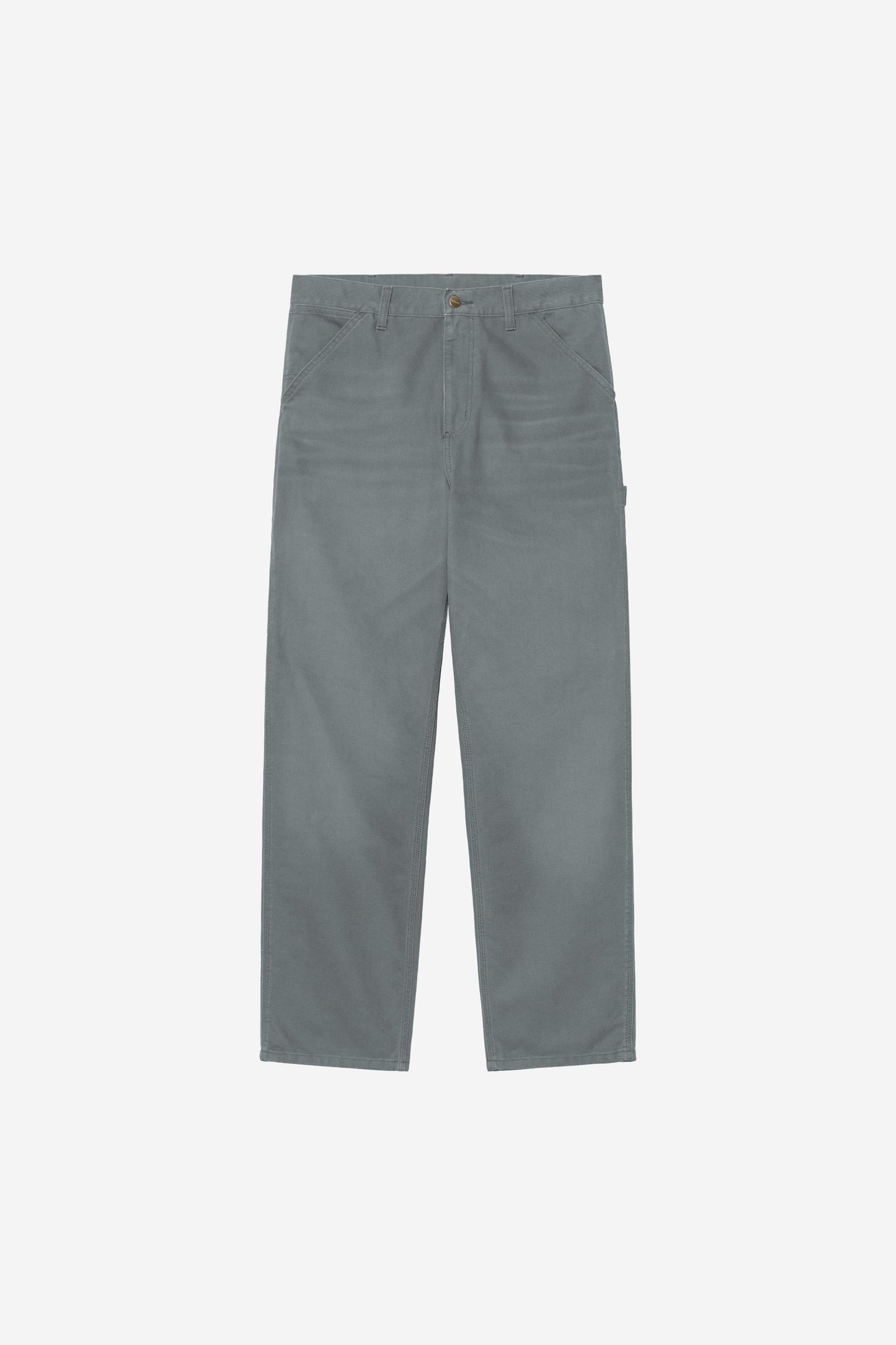 Single Knee Pant - Stone Canvas Cozy Blue