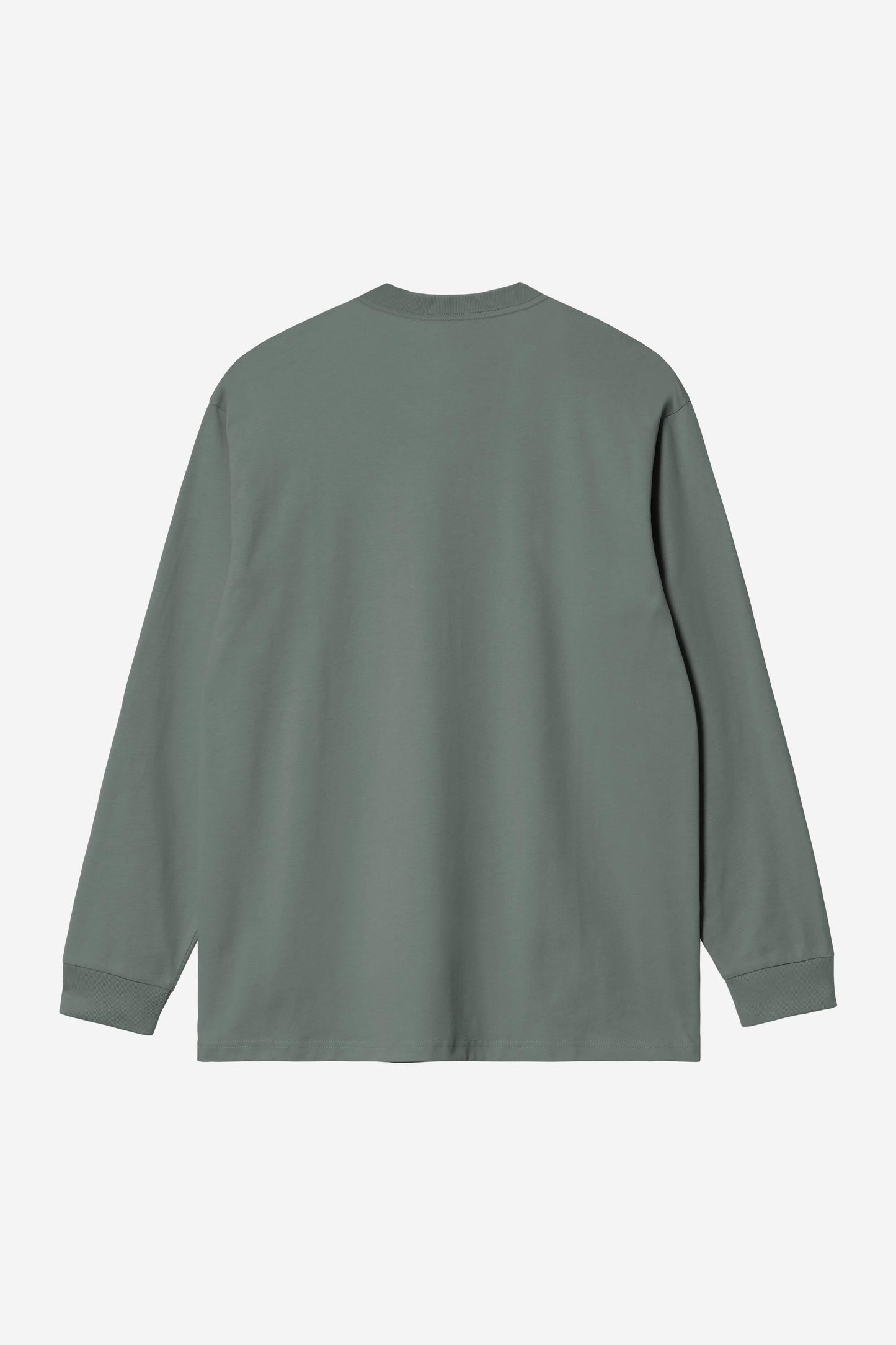 Long Sleeve Pocket T-Shirt Velvet Green