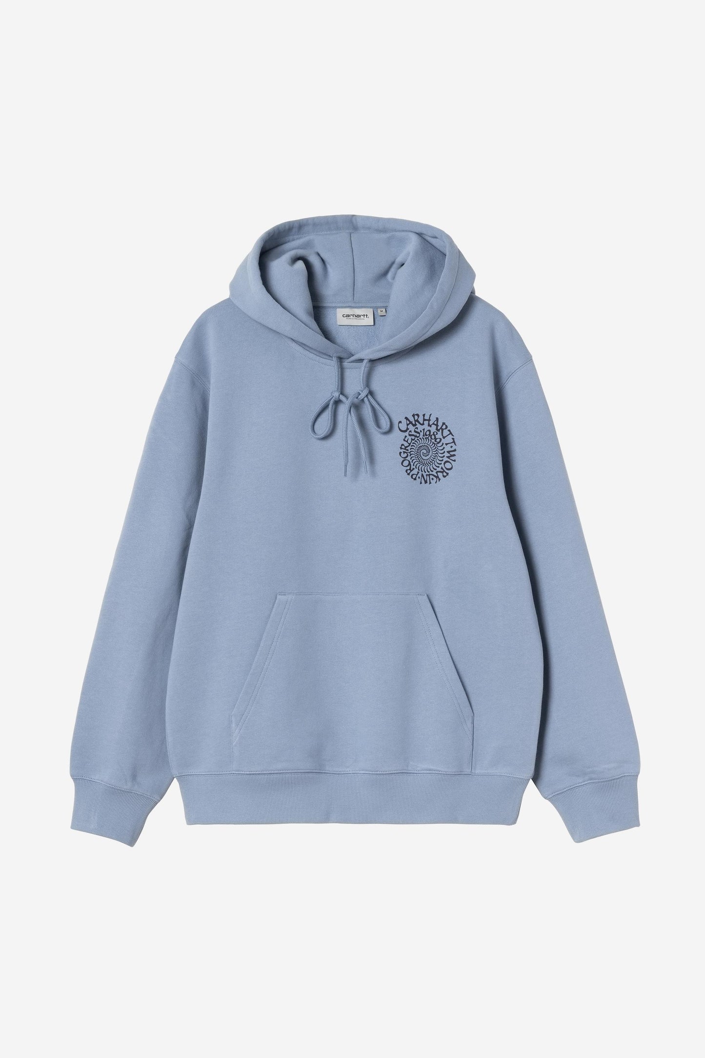 Hooded Spiral Sweatshirt Gentle Blue