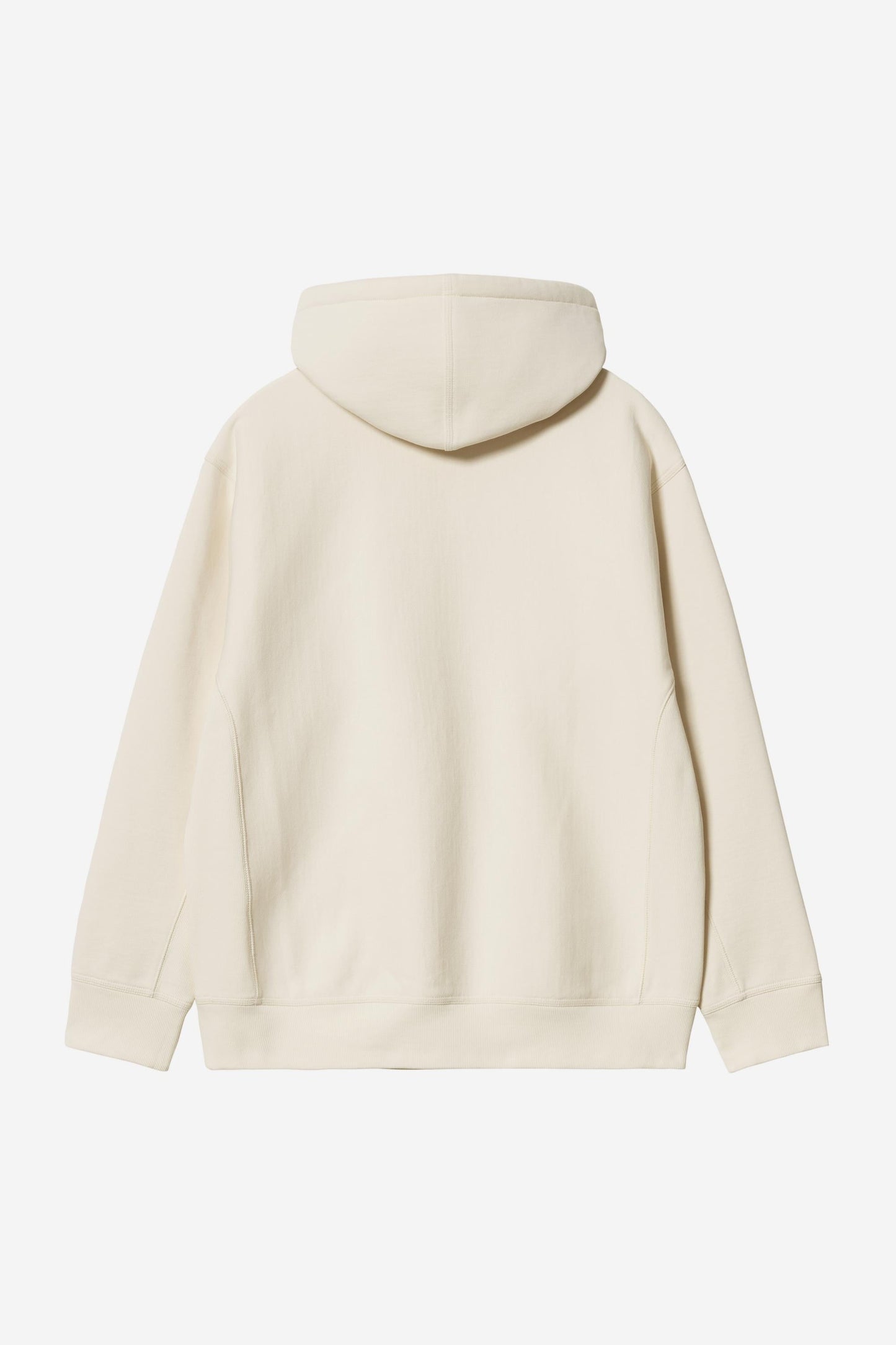 Hooded American Script Sweatshirt Natural