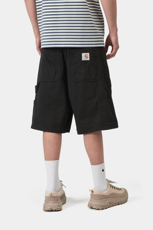 Double Knee Short - Canvas Black