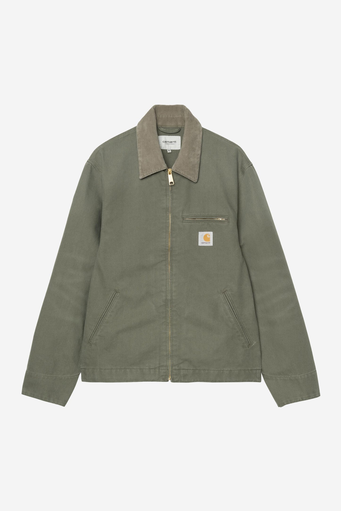 Detroit Jacket (Spring) - Stone Canvas Leaf / Leaf