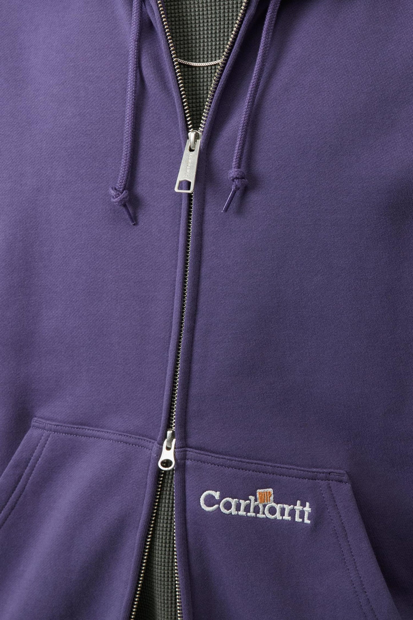 Hooded WIP Label Sweat Jacket Calla