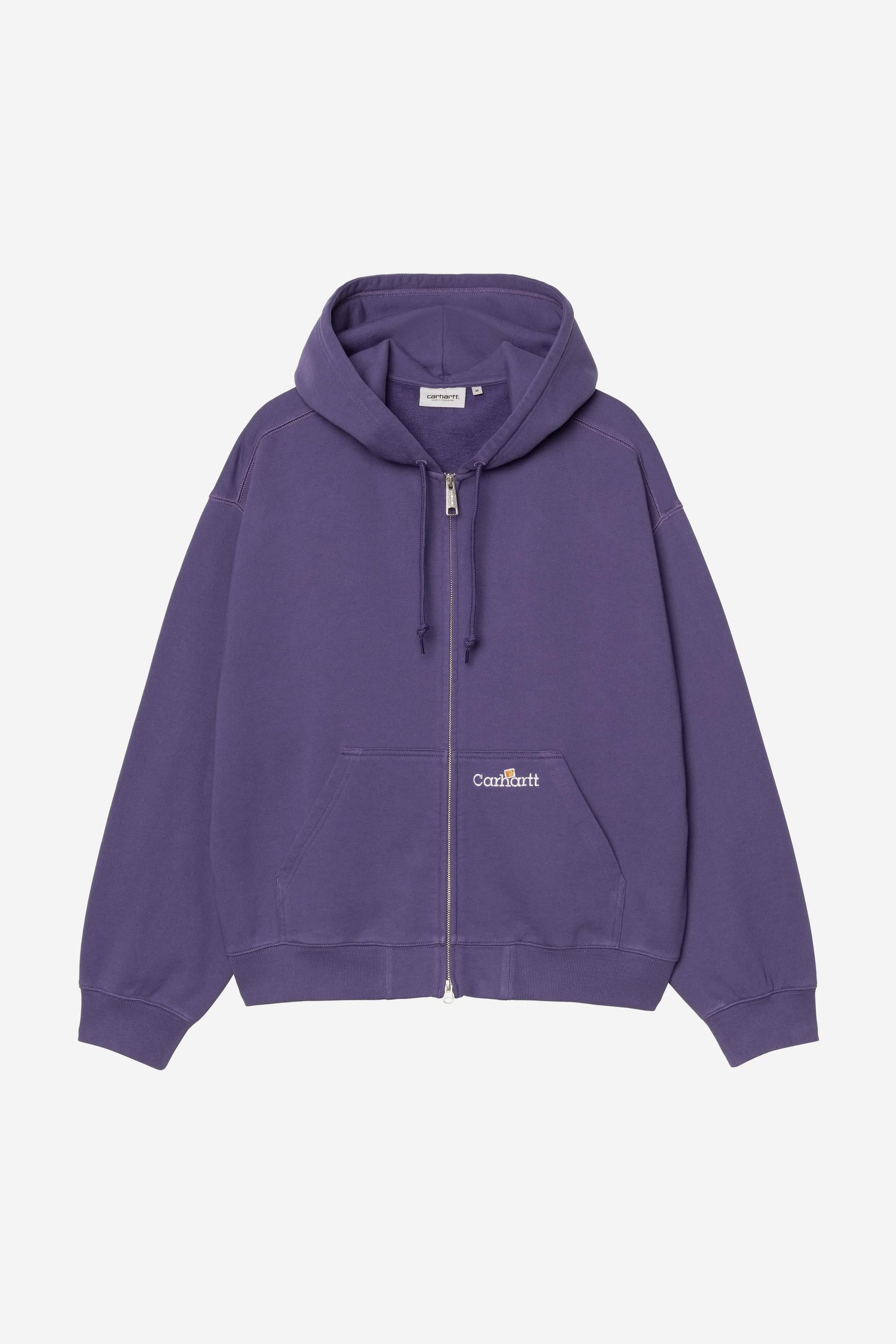 Hooded WIP Label Sweat Jacket Calla