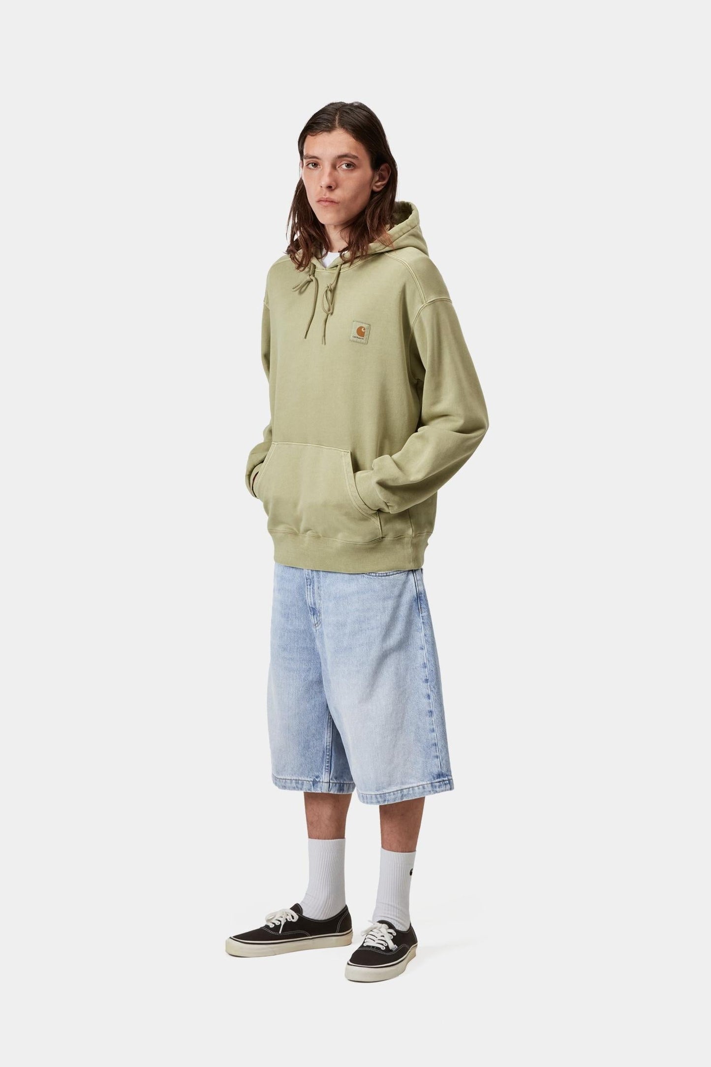Brandon Short Blue (Heavy Worn Bleached)