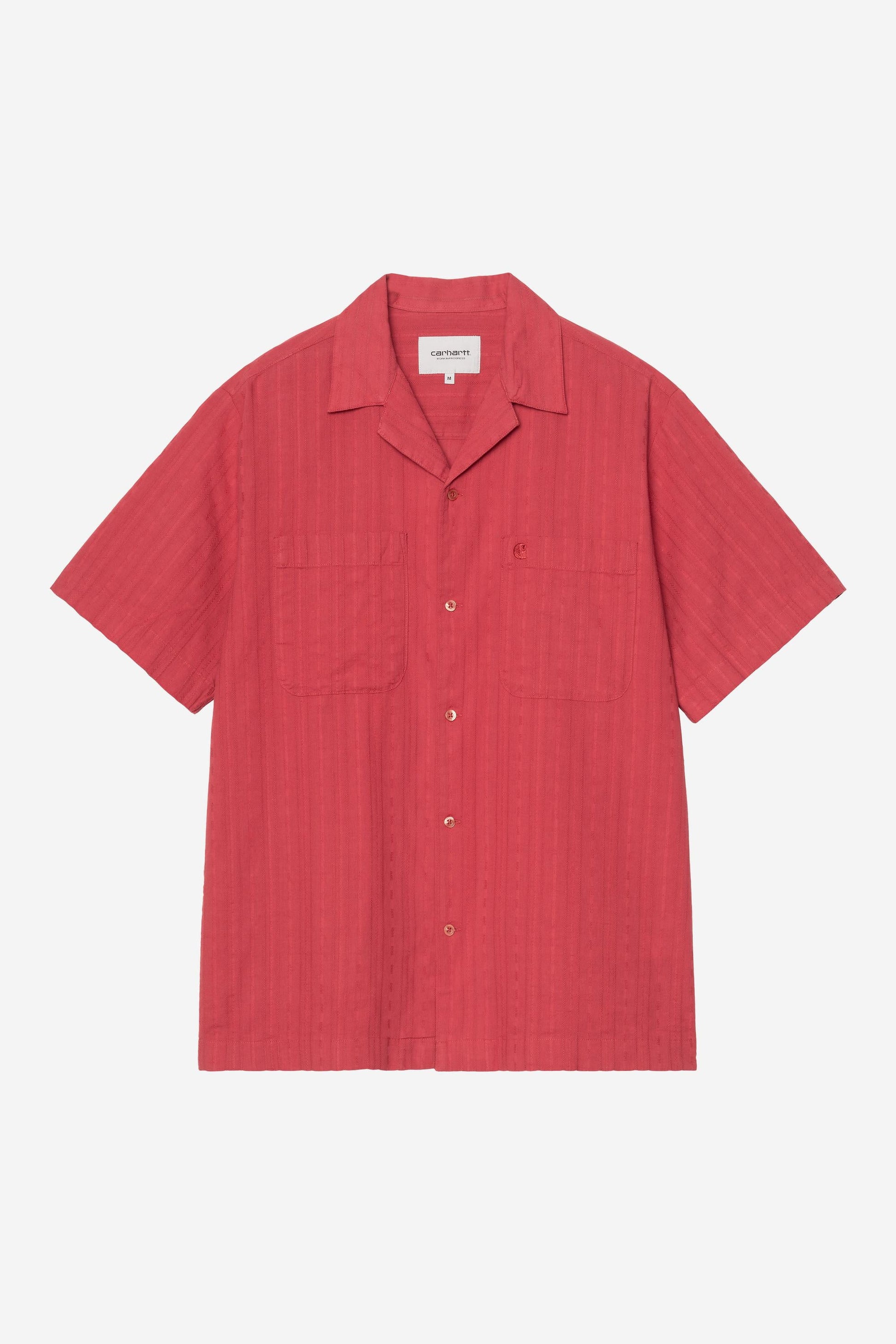 Short Sleeve Gareth Shirt Oxide Red