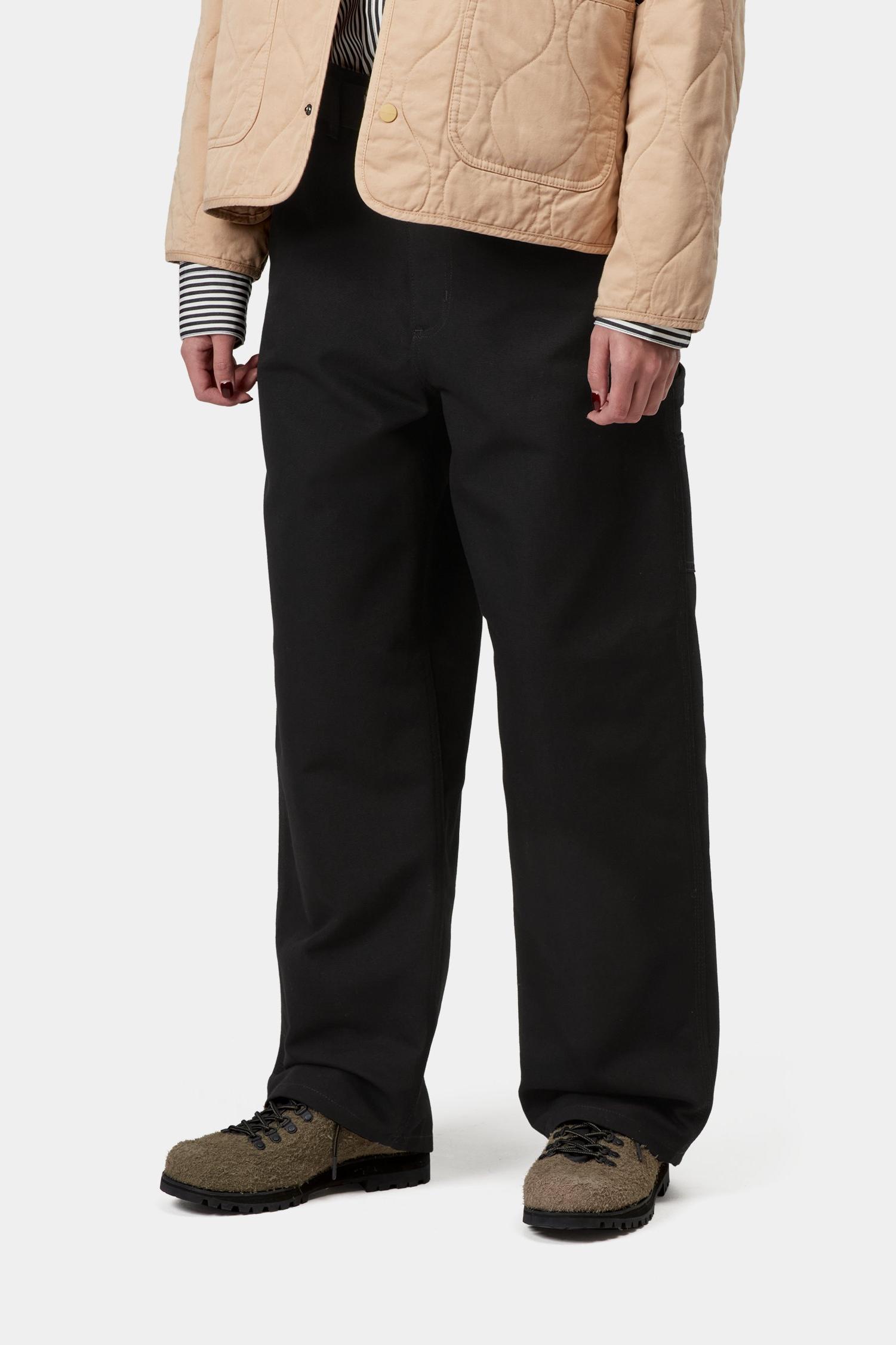Brandon Single Knee Pant - Canvas Black (Rigid)