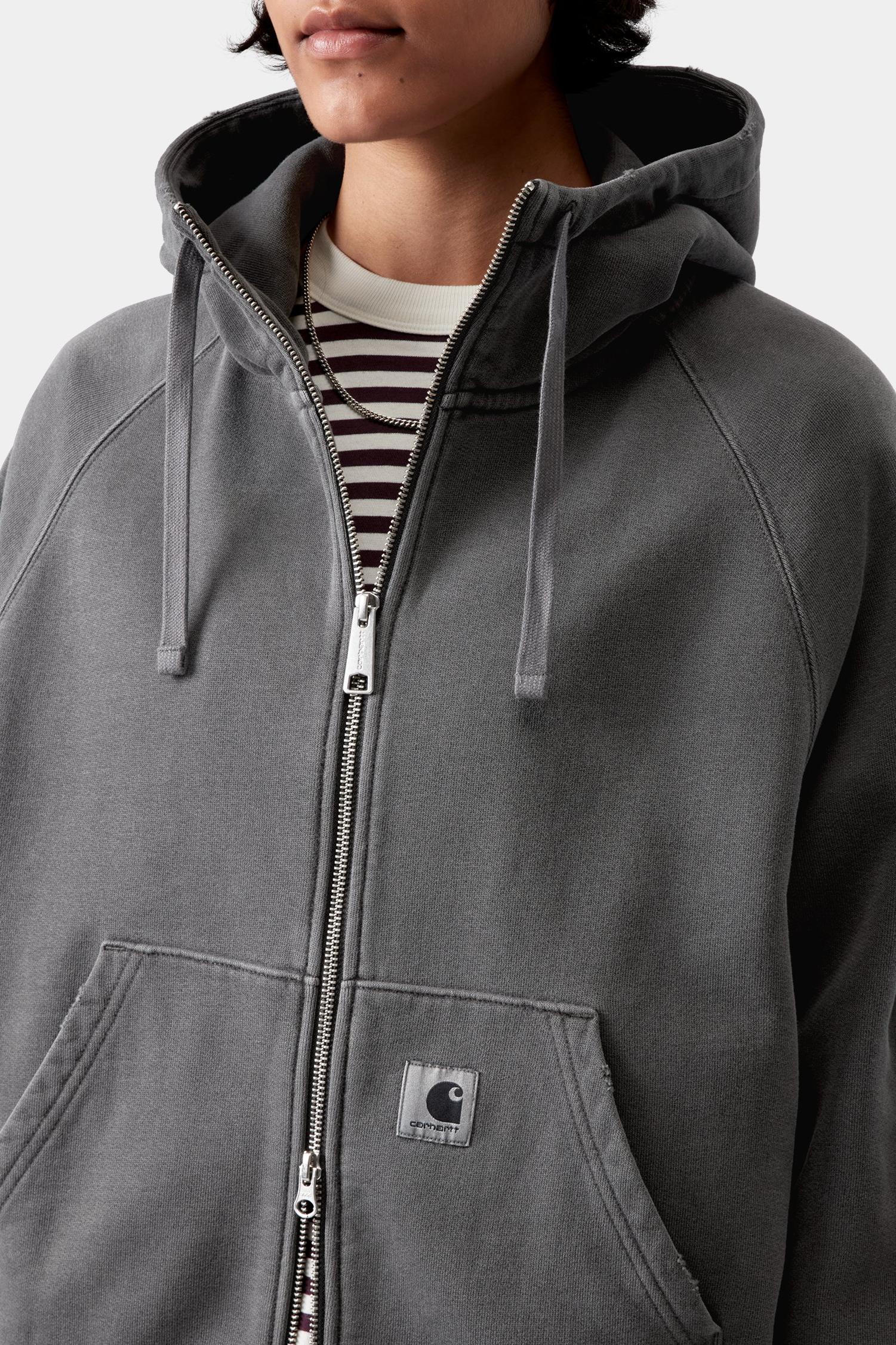 Hooded Torion Jacket Black (Grind Wash)