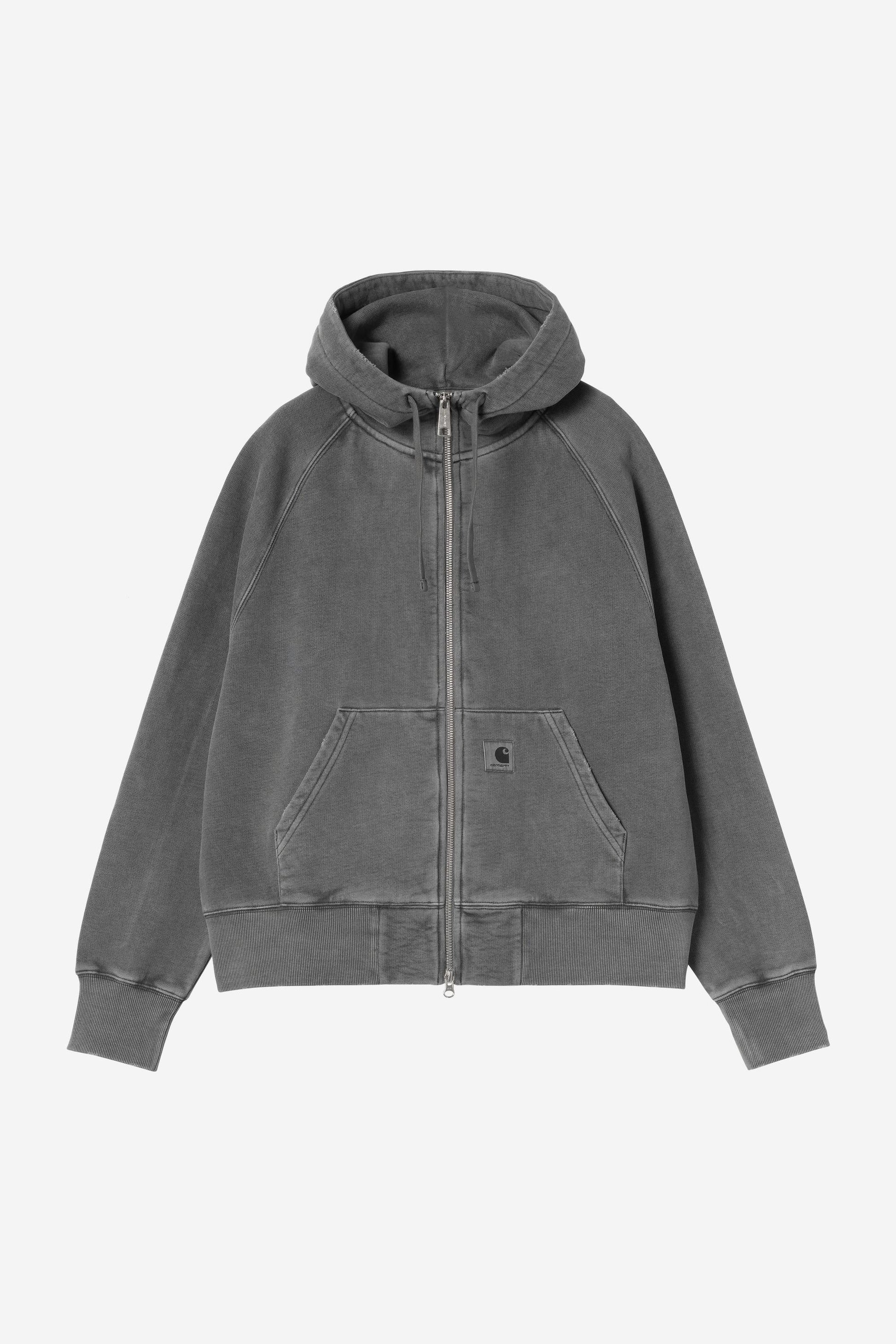 Hooded Torion Jacket Black (Grind Wash)