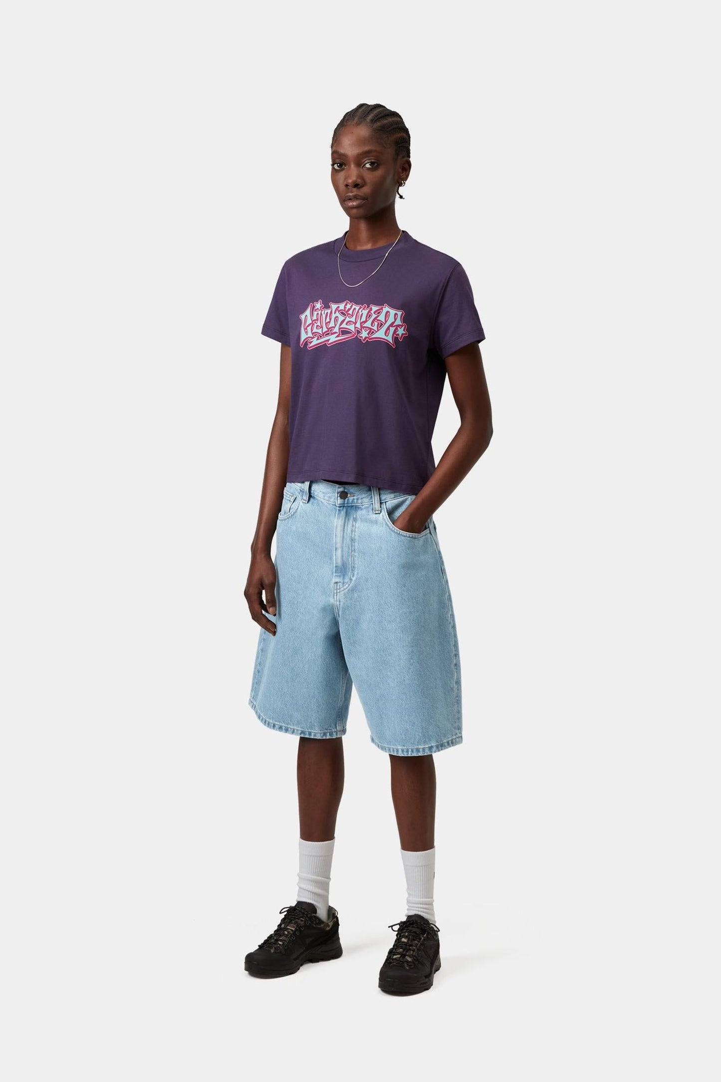 Brandon Short Blue (Stone Bleached)