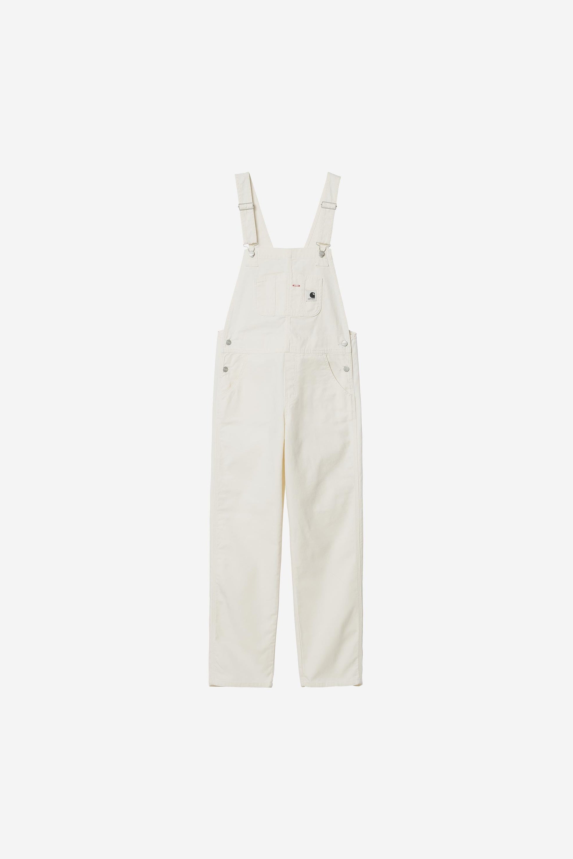 Women's Bib Overall Straight - Canvas Wax (Rinsed)