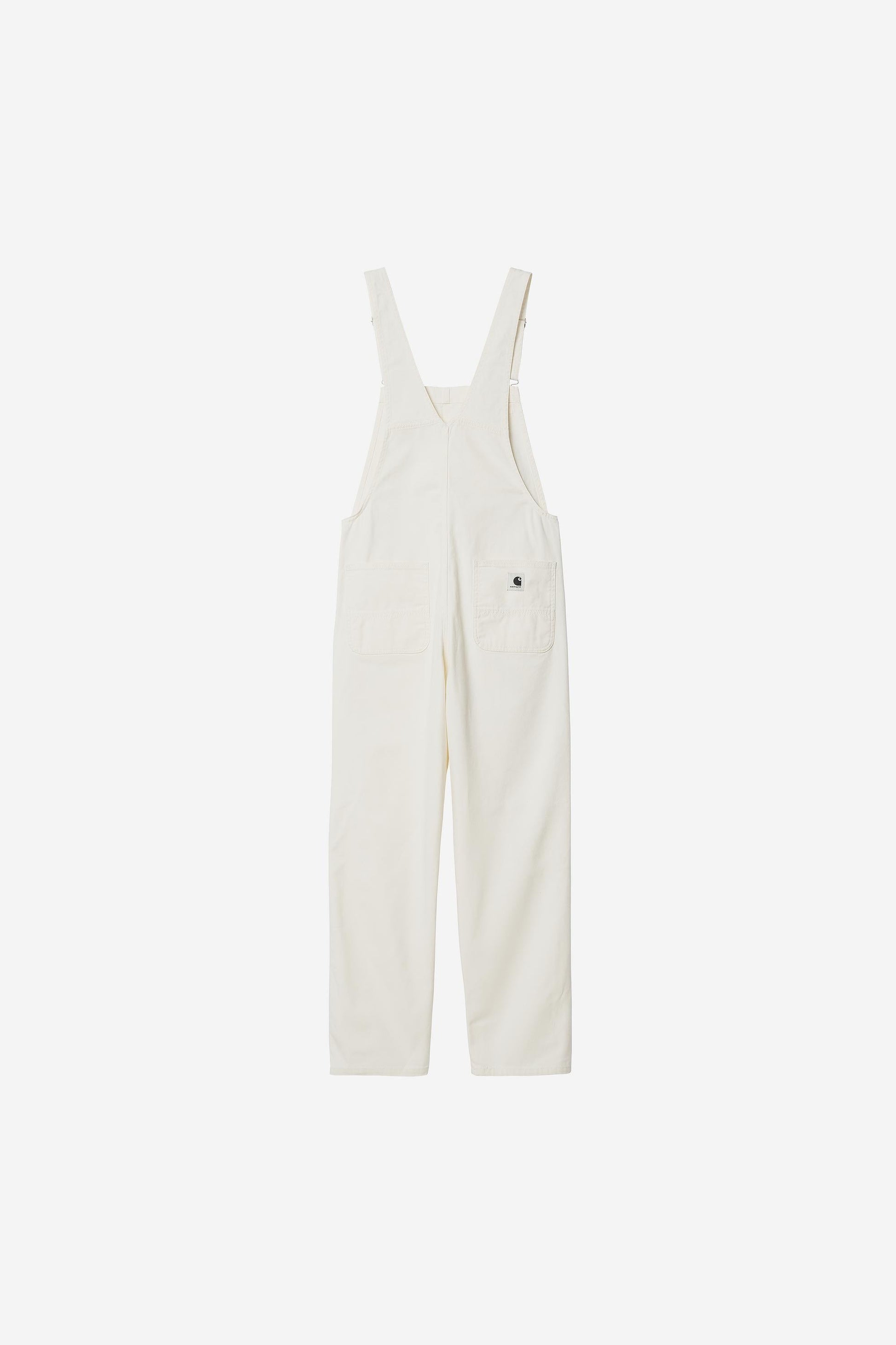 Women's Bib Overall Straight - Canvas Wax (Rinsed)