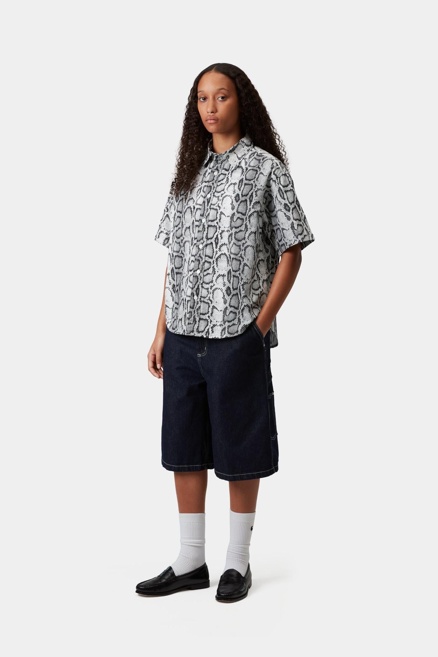 Short Sleeve Snake Camo Shirt Snake Camo