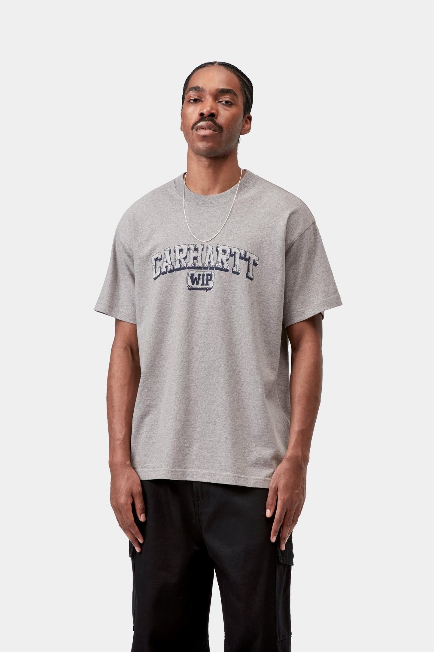 Heavy Duty T-Shirt Grey Heather (Heavy Enzyme Wash)