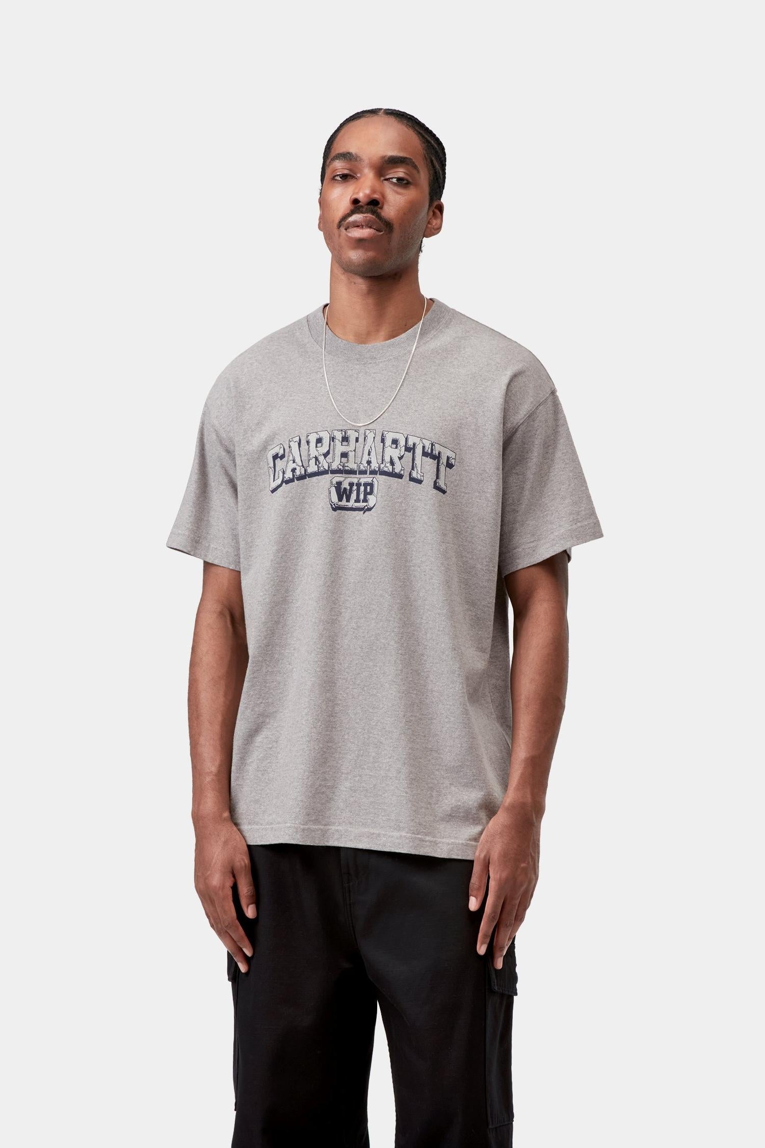 Heavy Duty T-Shirt Grey Heather (Heavy Enzyme Wash)