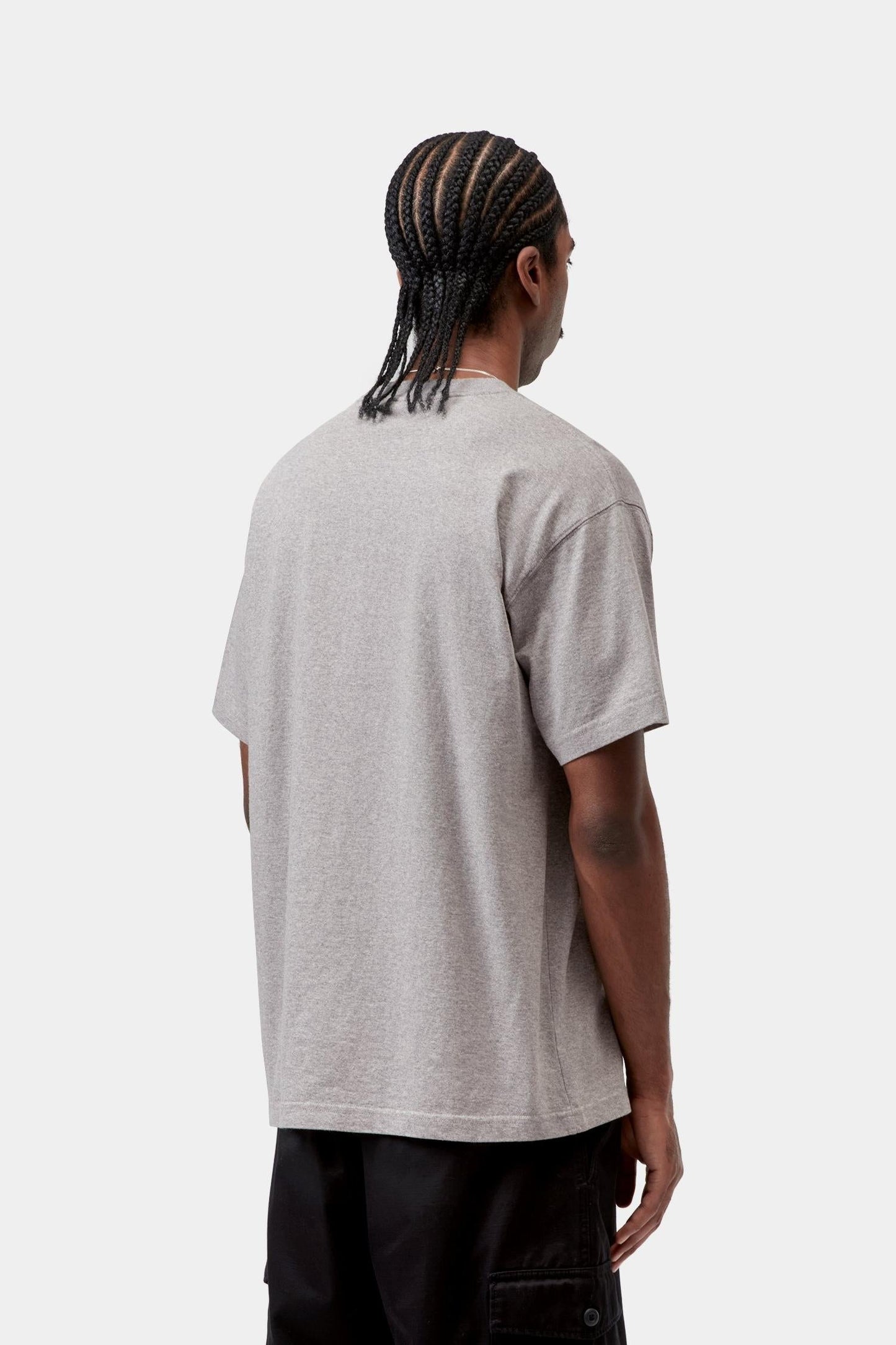 Heavy Duty T-Shirt Grey Heather (Heavy Enzyme Wash)