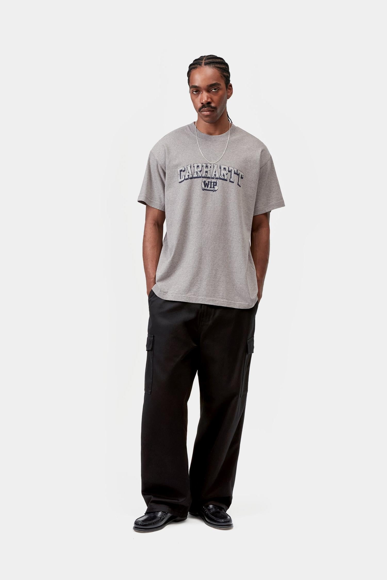 Heavy Duty T-Shirt Grey Heather (Heavy Enzyme Wash)