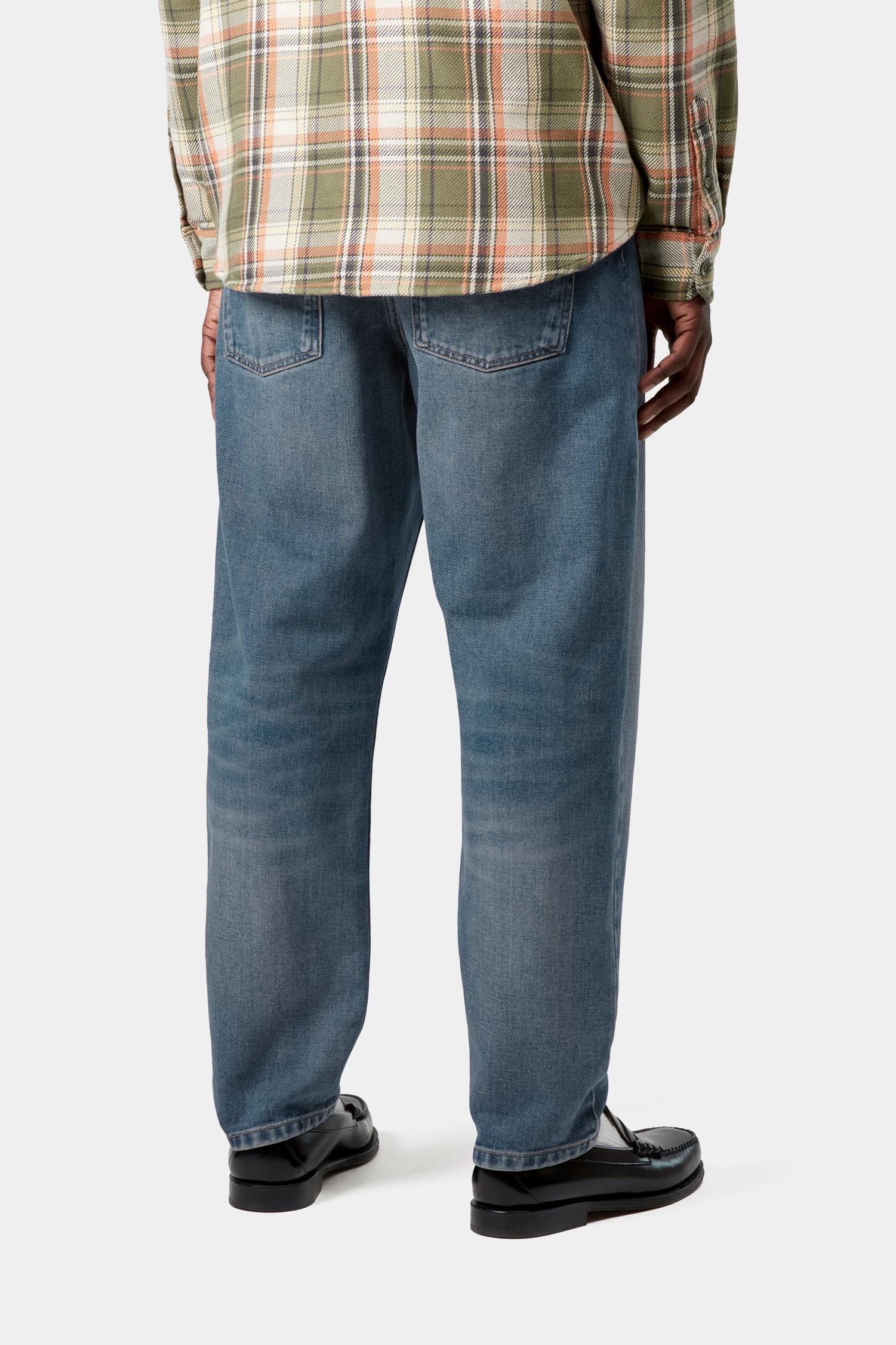 Newel Pant Blue (Dark Used Wash)