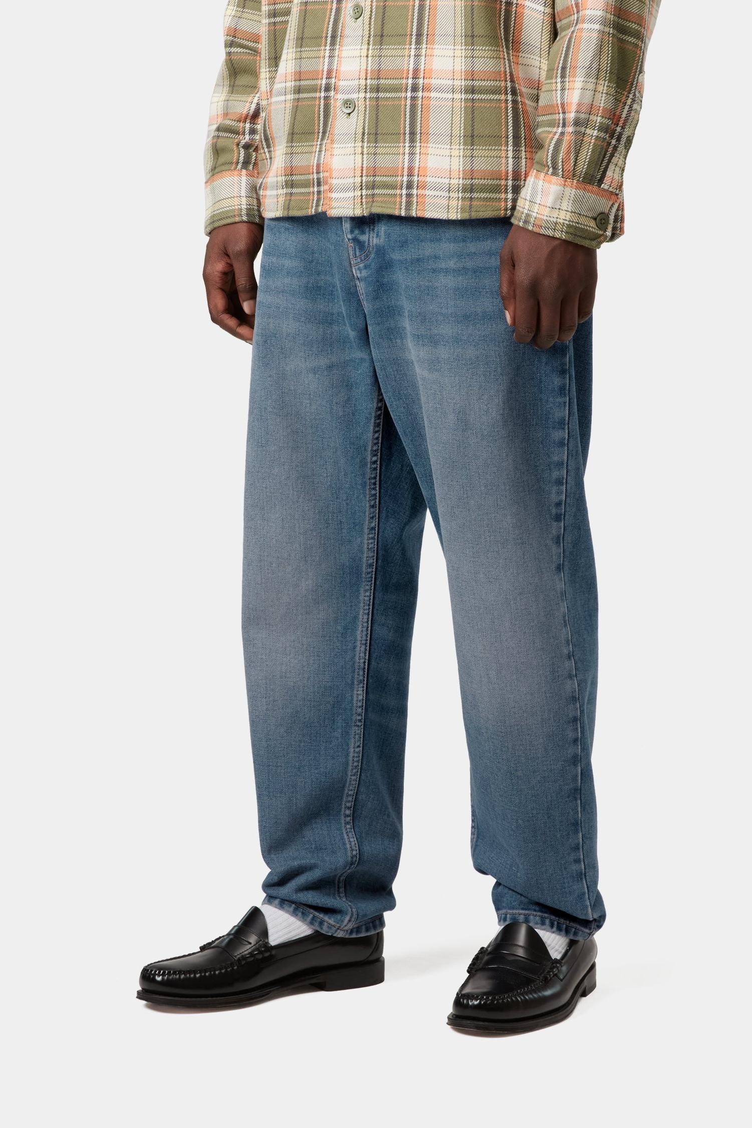 Newel Pant Blue (Dark Used Wash)