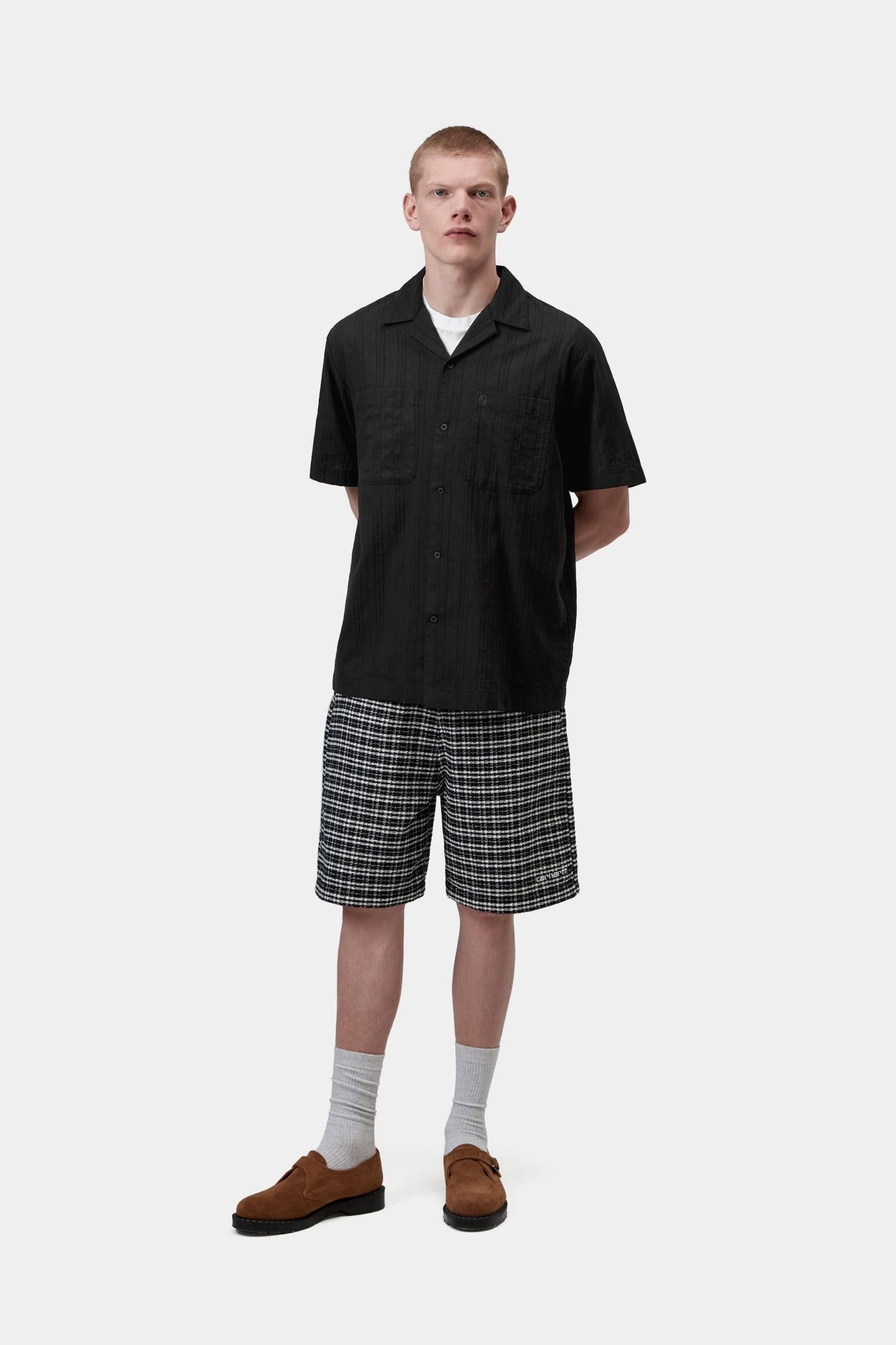 Short Sleeve Gareth Shirt Black