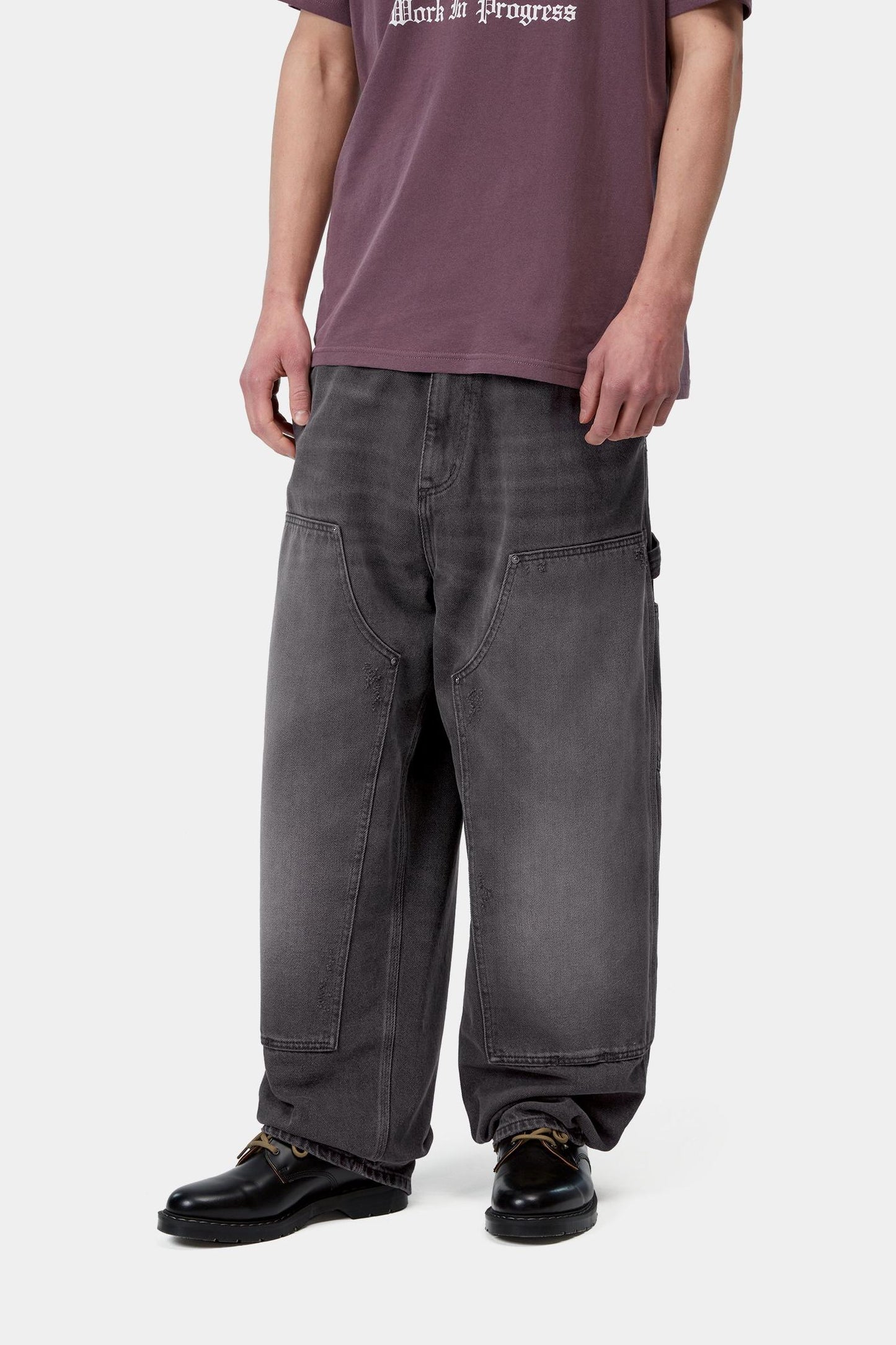 OG Double Knee Pant - Bradenton Denim Black (Grind Wash)