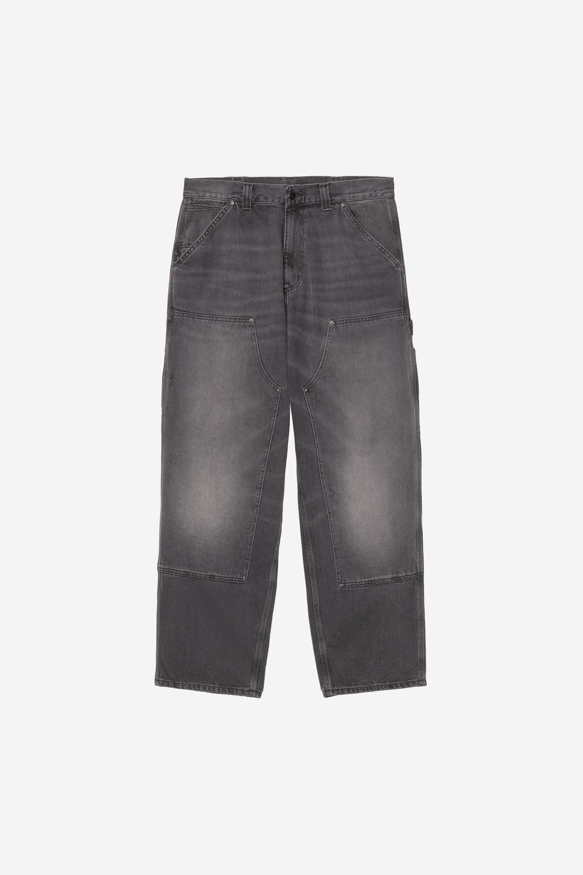 OG Double Knee Pant - Bradenton Denim Black (Grind Wash)