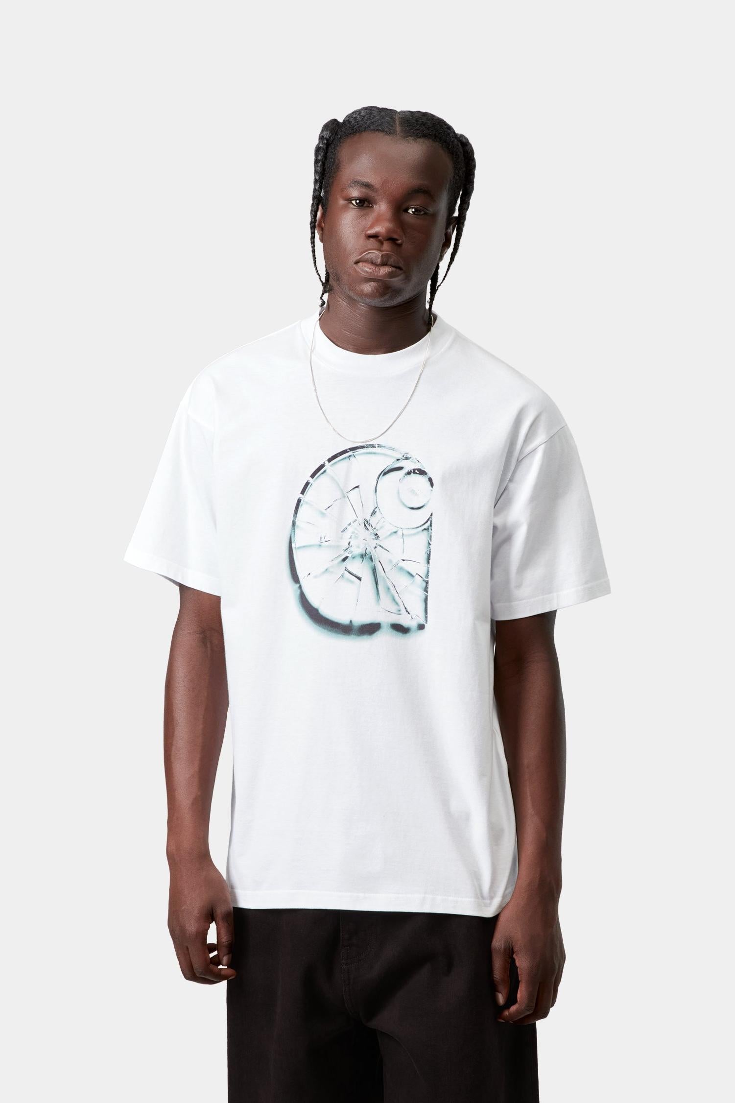 Shattered T-Shirt White