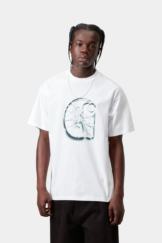 Shattered T-Shirt White
