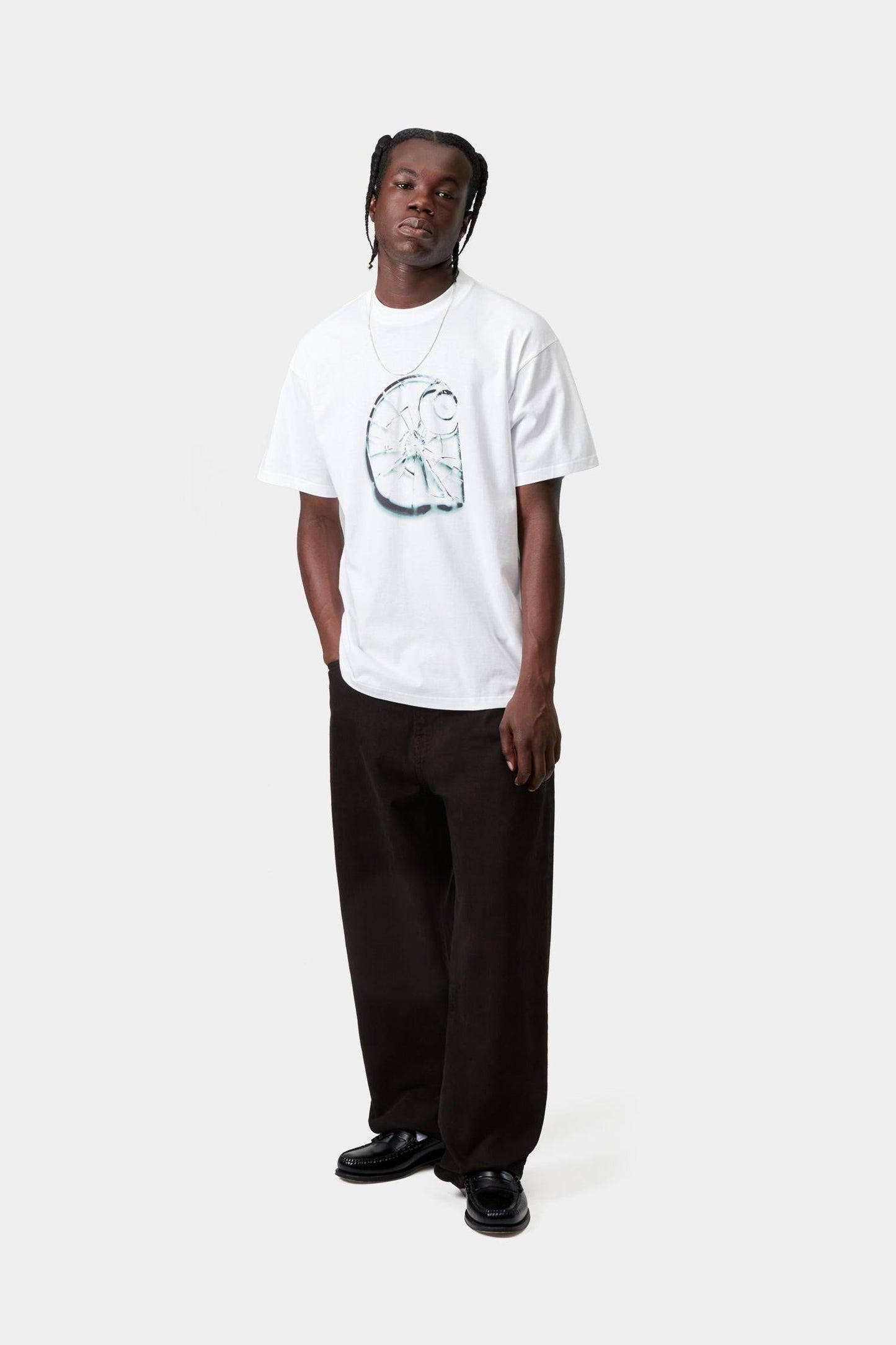 Shattered T-Shirt White