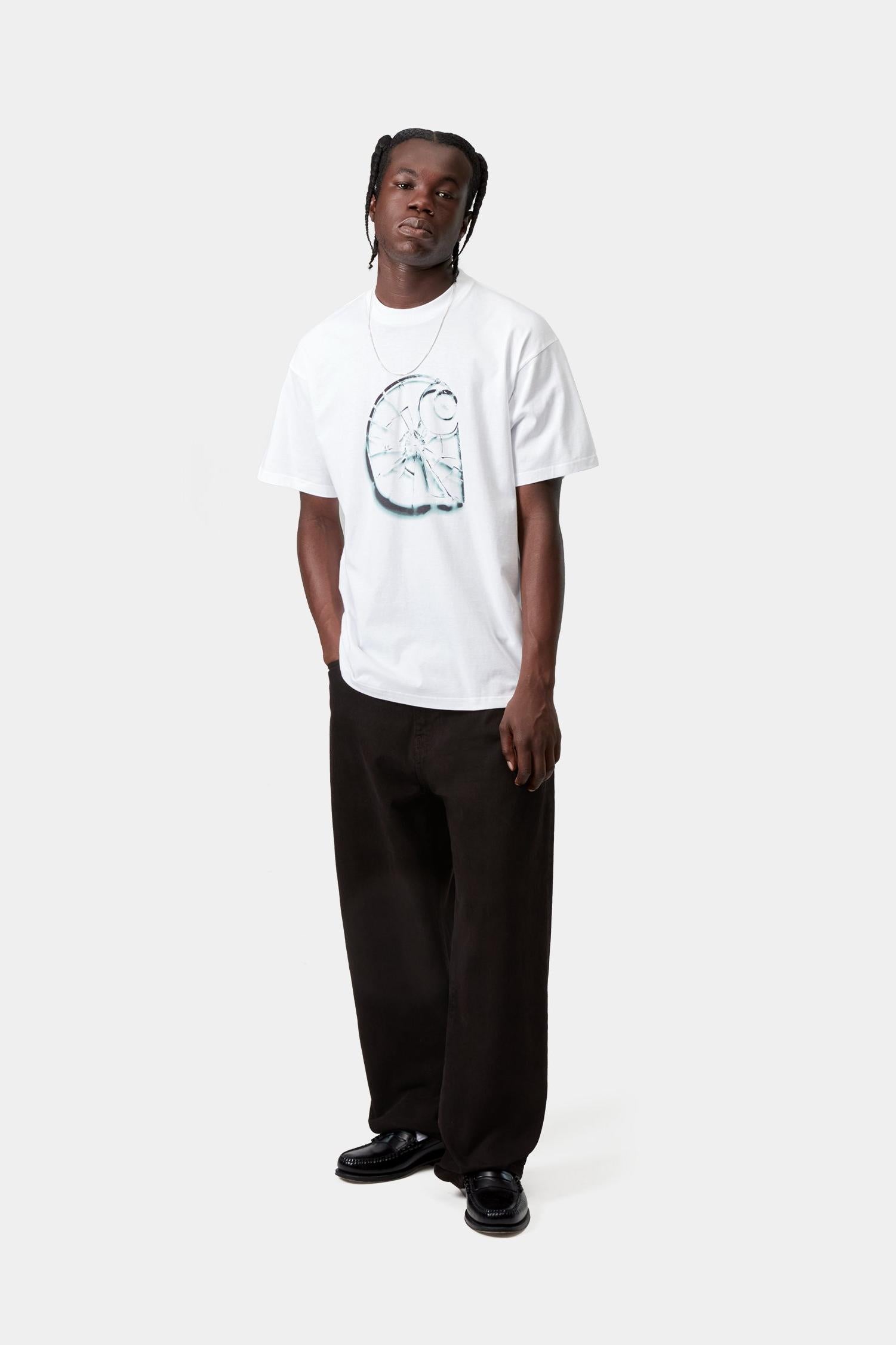 Shattered T-Shirt White