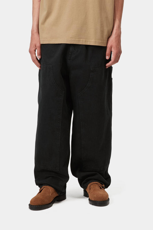 OG Double Knee Pant Black (Stone Washed)