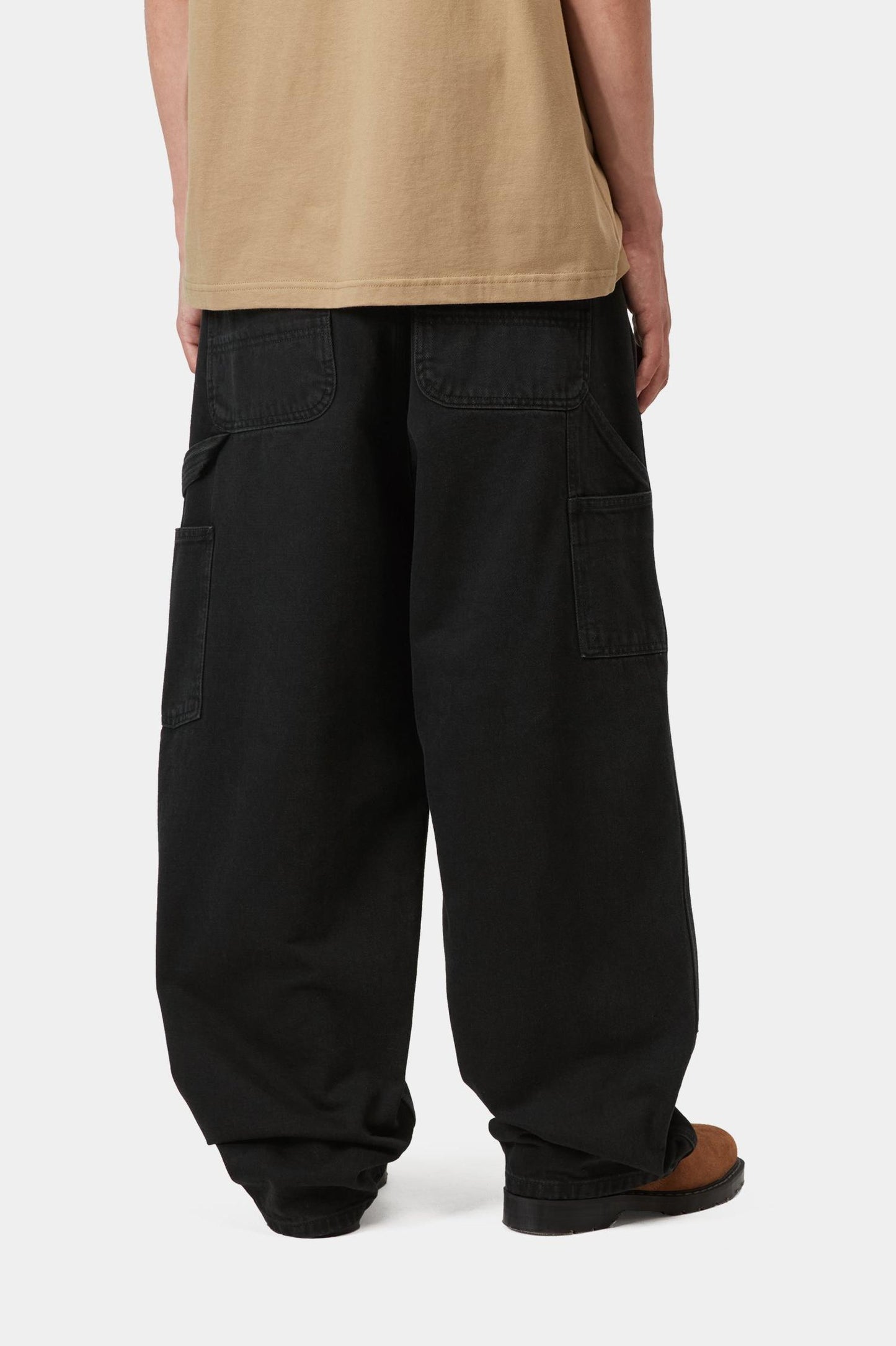 OG Double Knee Pant Black (Stone Washed)