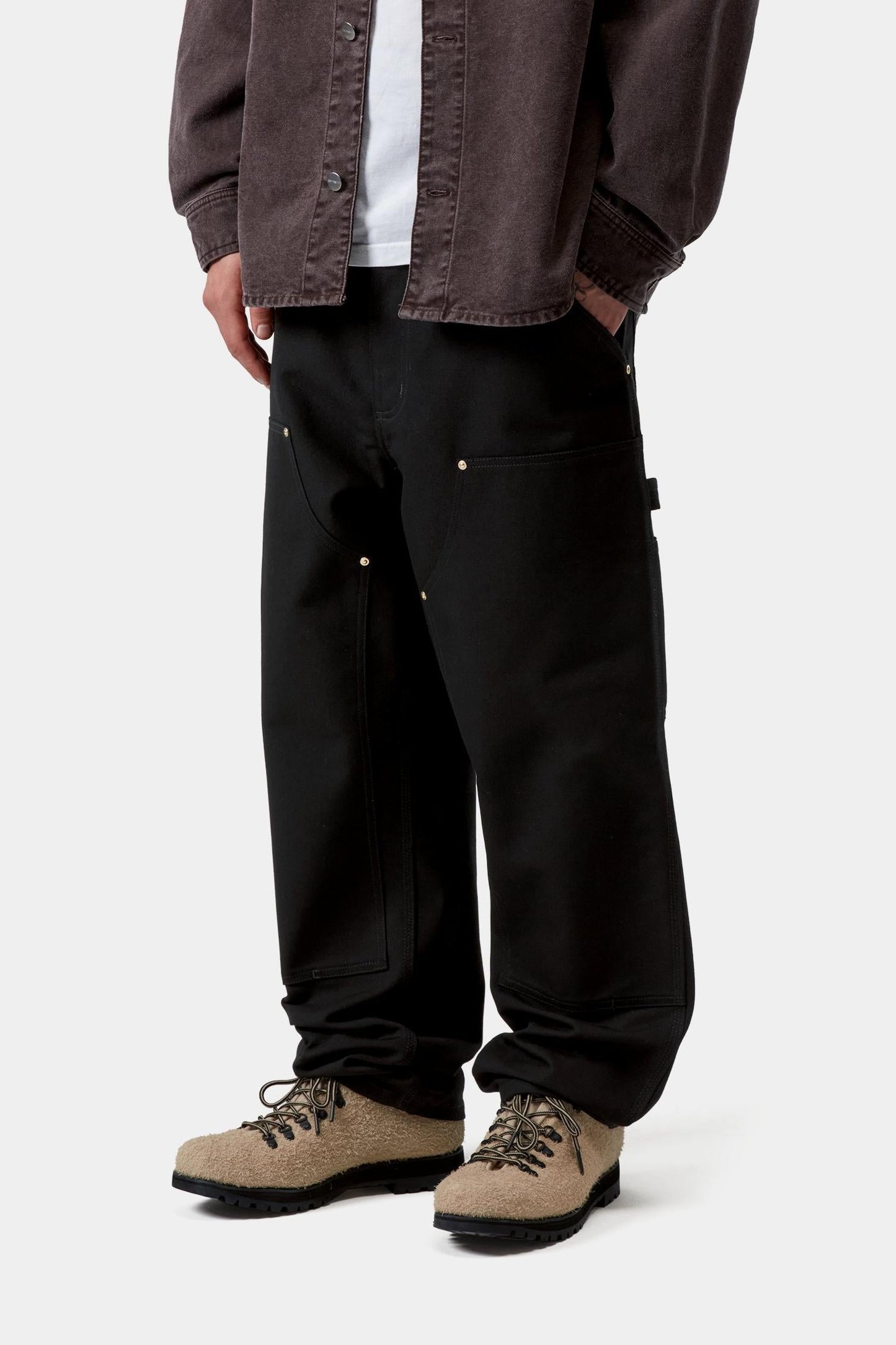 Double Knee Pant Black (Rigid)