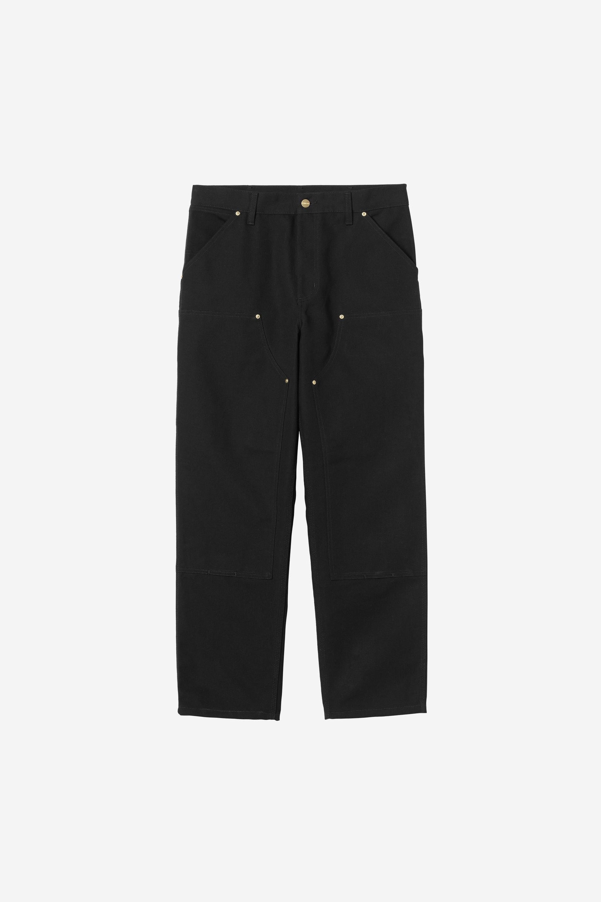 Double Knee Pant Black (Rigid)