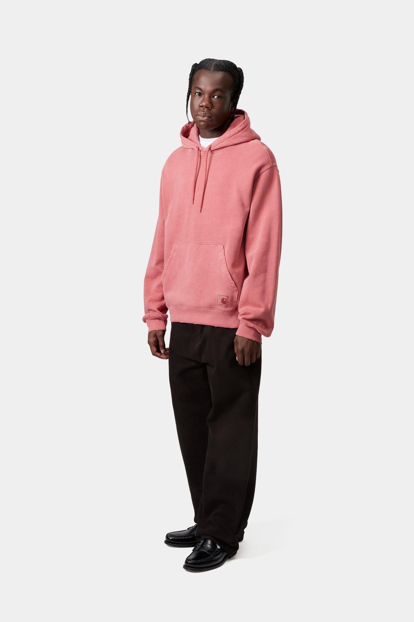 Hooded Torion Sweatshirt Marsala (Grind Wash)