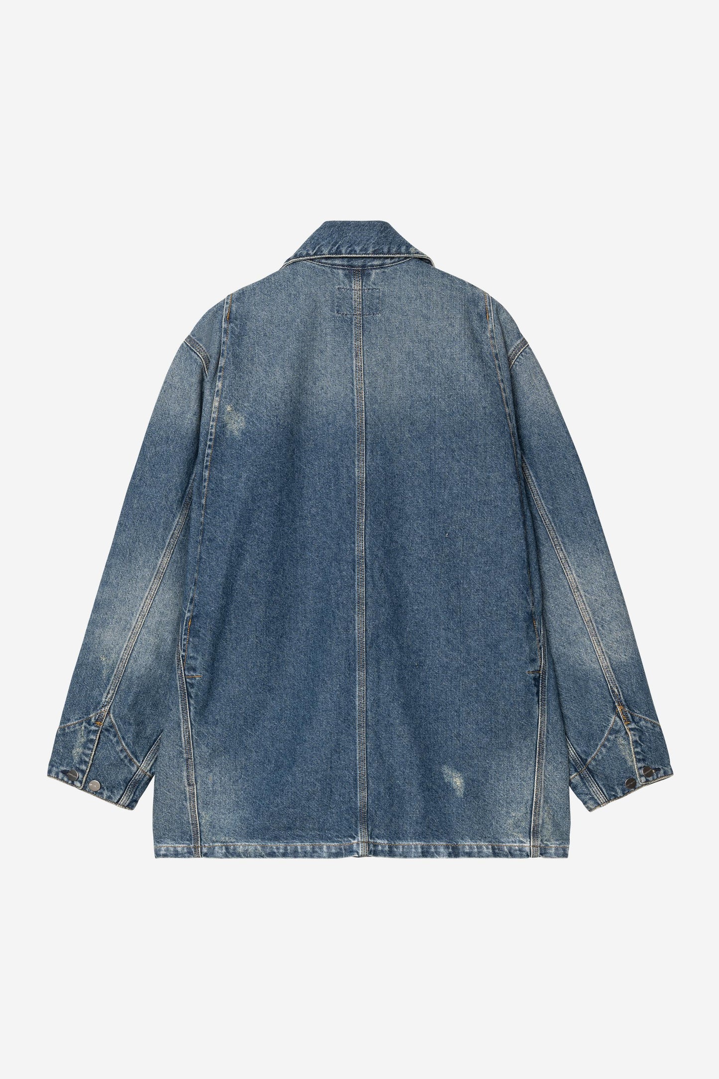 Aden Chore Coat Blue (Grind Wash)