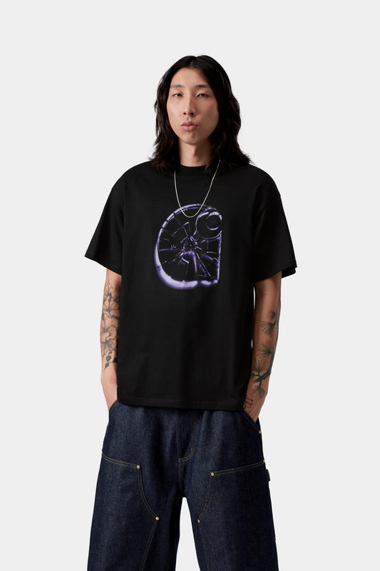 Shattered T-Shirt Black